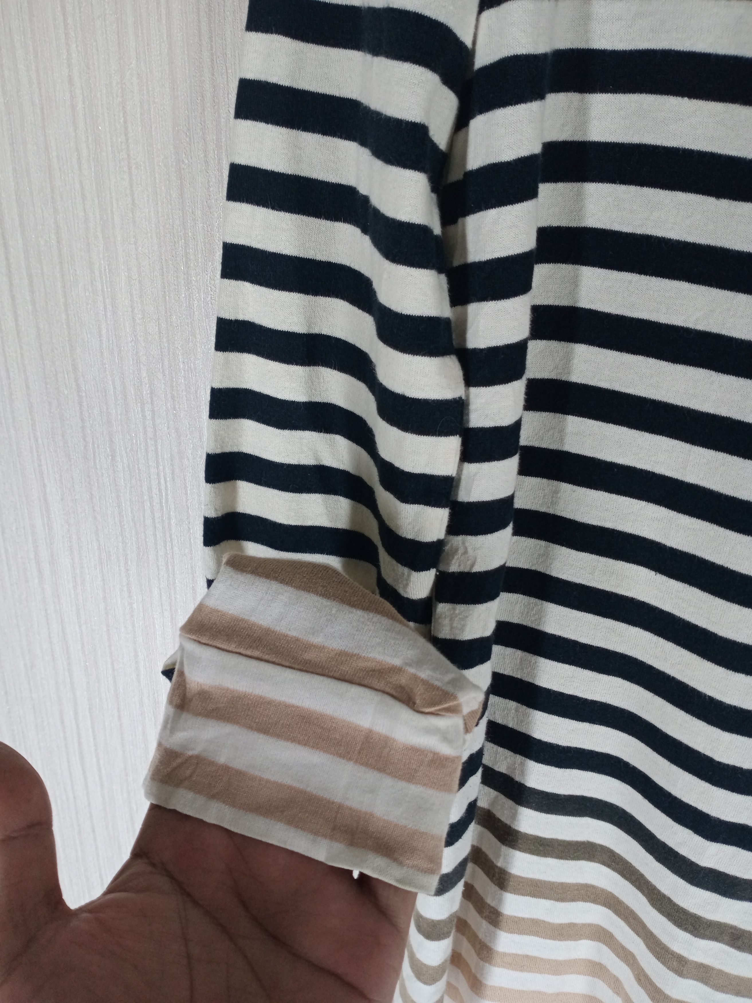 Japanese Brand × Limi Feu × Yohji Yamamoto Limi Feu By Yohji Yamamoto Striped Long Sleeve Size US S / EU 44-46 / 1 - 3 Thumbnail