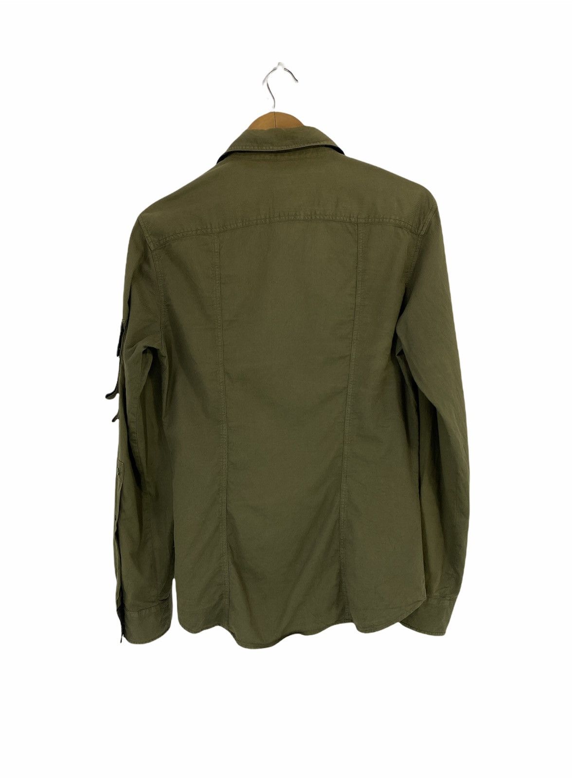 Dolce & Gabbana F/W 2003 Dolce and Gabbana Button Shirt Military Design Size US XS / EU 42 / 0 - 2 Thumbnail