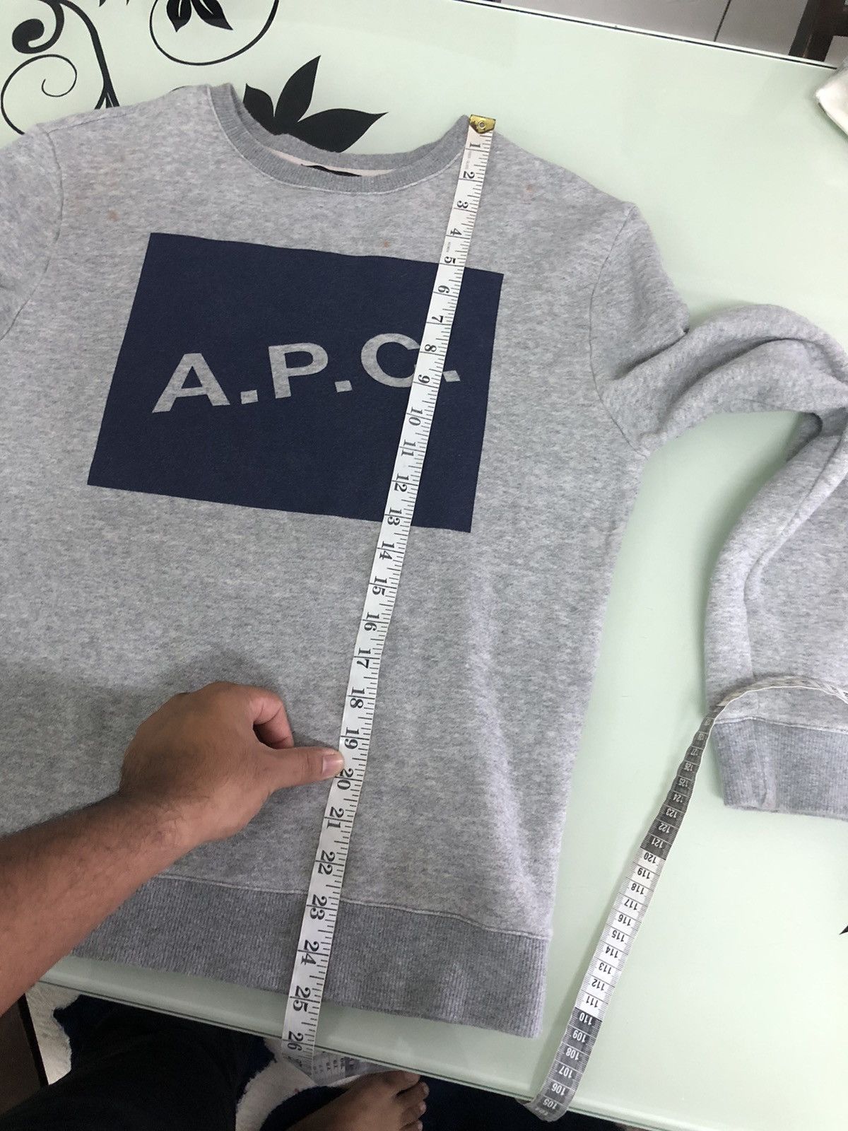 A.P.C. Vintage APC Big Logo Sweatshirt Women Size M / US 6-8 / IT 42-44 - 19 Thumbnail