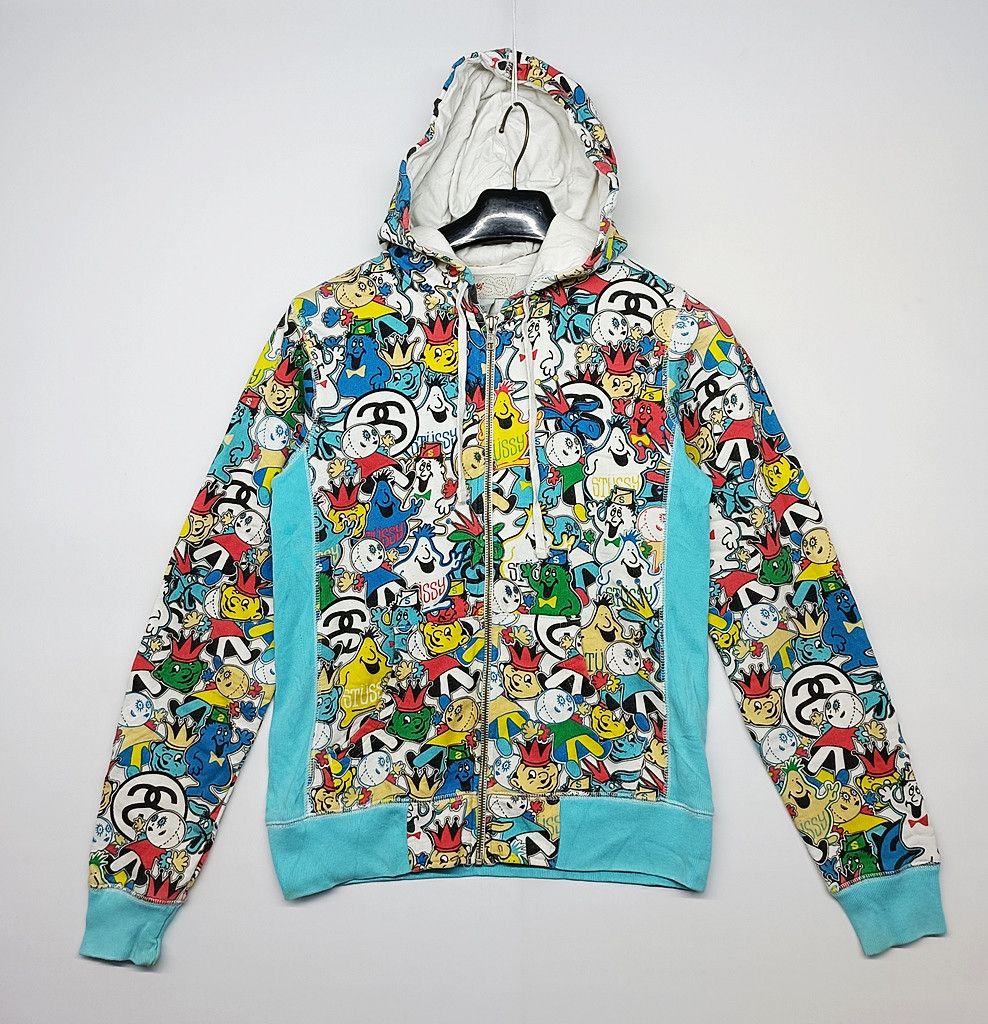 Stussy RARE STUSSY TIGRIS PRINT SWEATER | Grailed