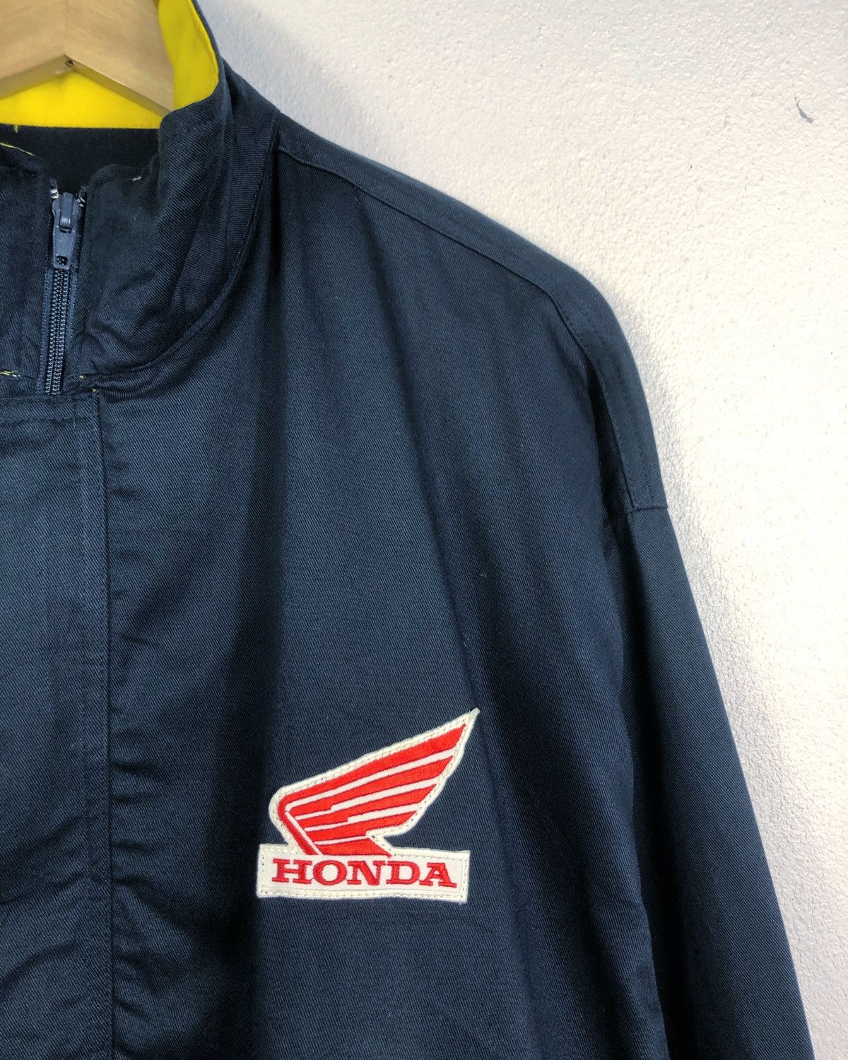 Honda Rare Vintage Honda Racing HRC Embroidered Jacket Size US XL / EU 56 / 4 - 4 Thumbnail