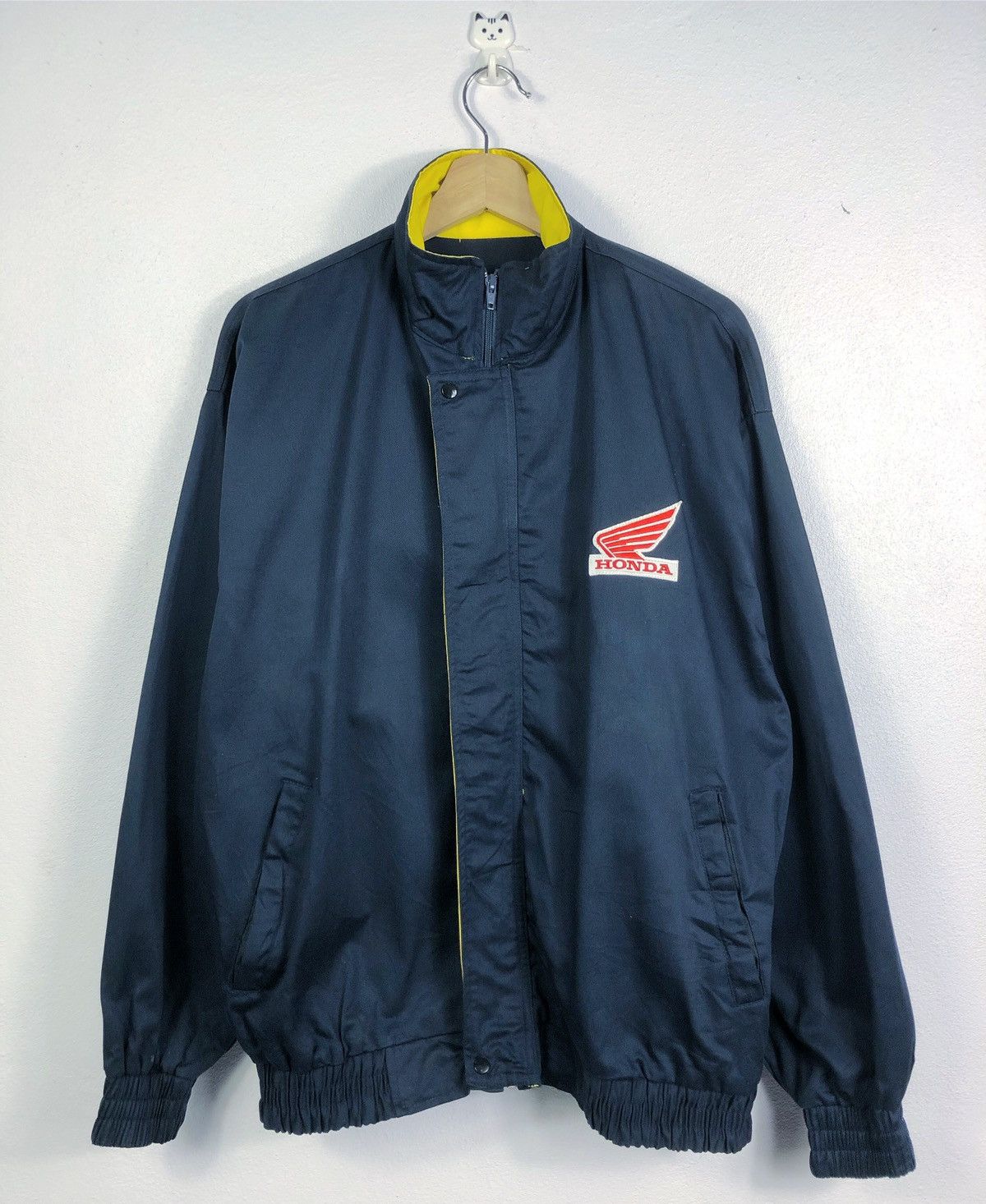 Honda Rare Vintage Honda Racing HRC Embroidered Jacket Size US XL / EU 56 / 4 - 2 Thumbnail