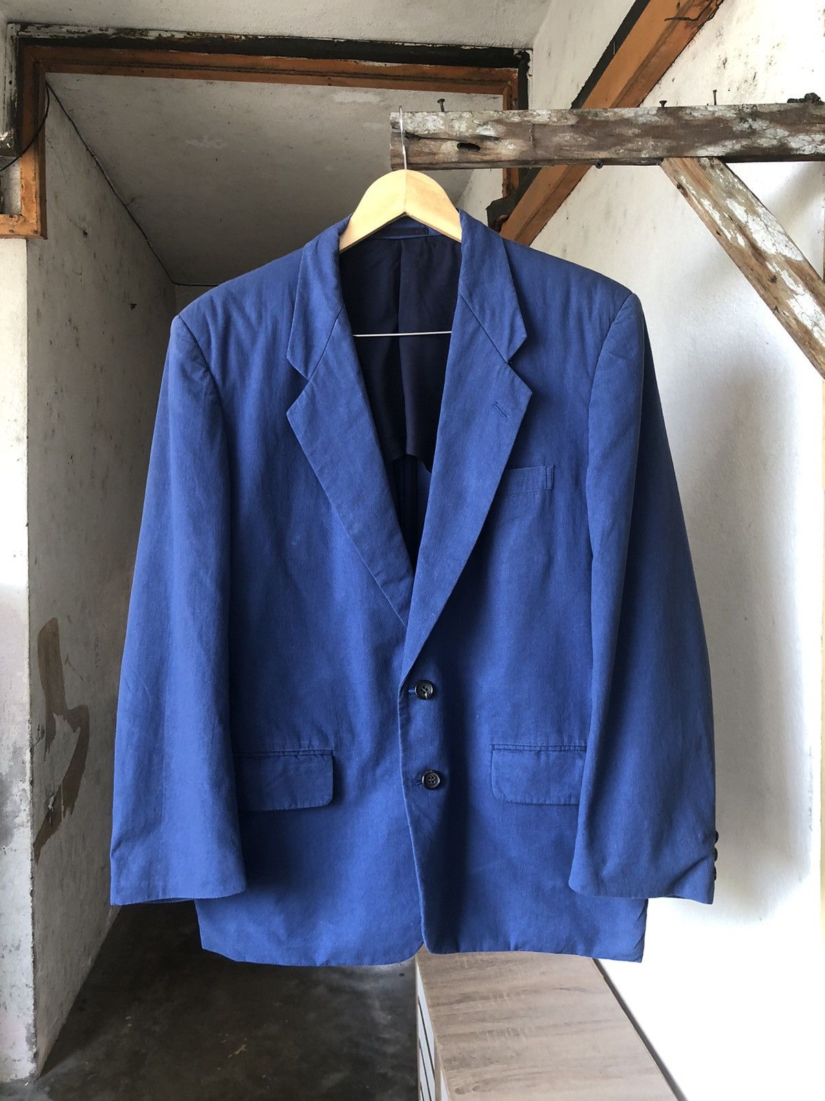 Comme des Garcons Vintage Comme des Garcons Oversized Single Breasted Blazer Size US M / EU 48-50 / 2 - 1 Thumbnail