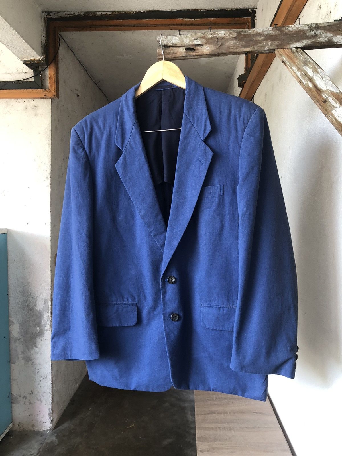 Comme des Garcons Vintage Comme des Garcons Oversized Single Breasted Blazer Size US M / EU 48-50 / 2 - 11 Thumbnail