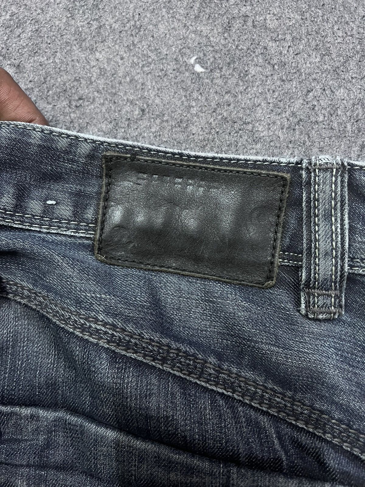 Japanese Brand × Vintage FLARED💥 & BRAGG DISTRESSED DENIM PANT Size US 33 - 7 Thumbnail