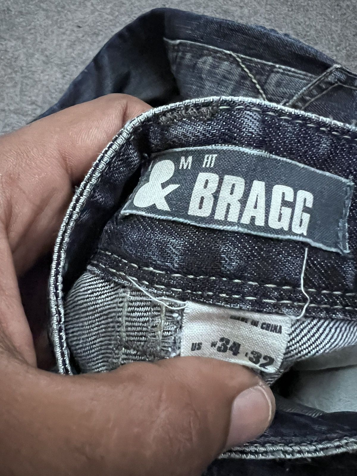 Japanese Brand × Vintage FLARED💥 & BRAGG DISTRESSED DENIM PANT Size US 33 - 8 Thumbnail