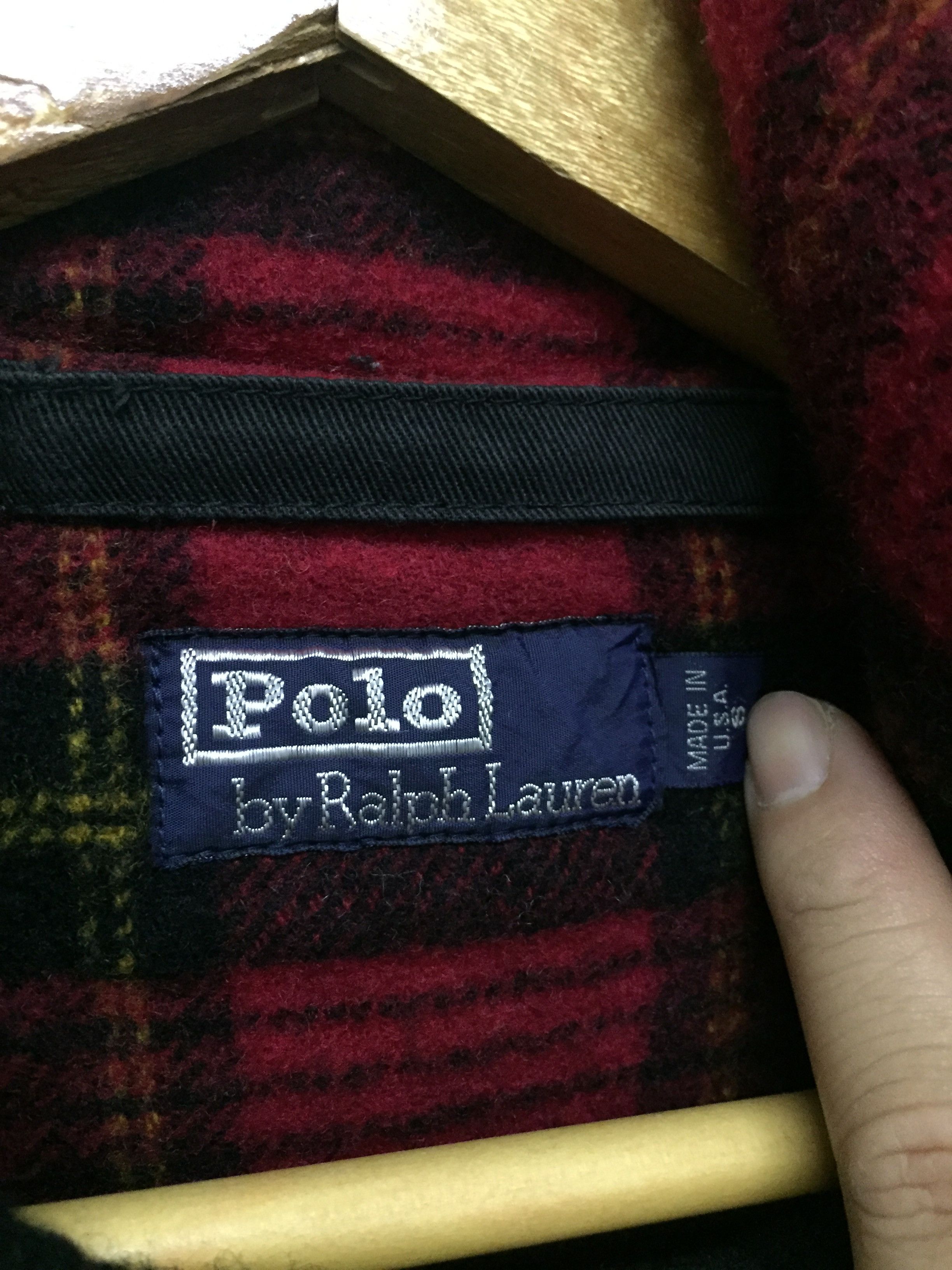 Polo Ralph Lauren 90's POLO by Ralph Lauren Knot button tartan Donkey parka Size US M / EU 48-50 / 2 - 10 Thumbnail