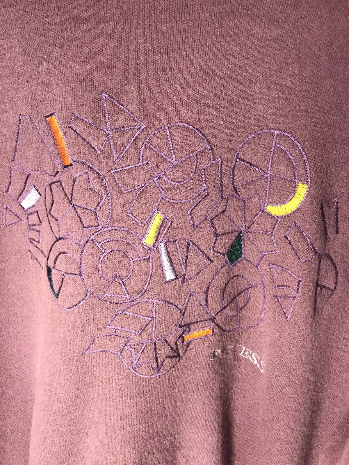 Japanese Brand Exvess crewneck sweatshirt Size US L / EU 52-54 / 3 - 3 Thumbnail