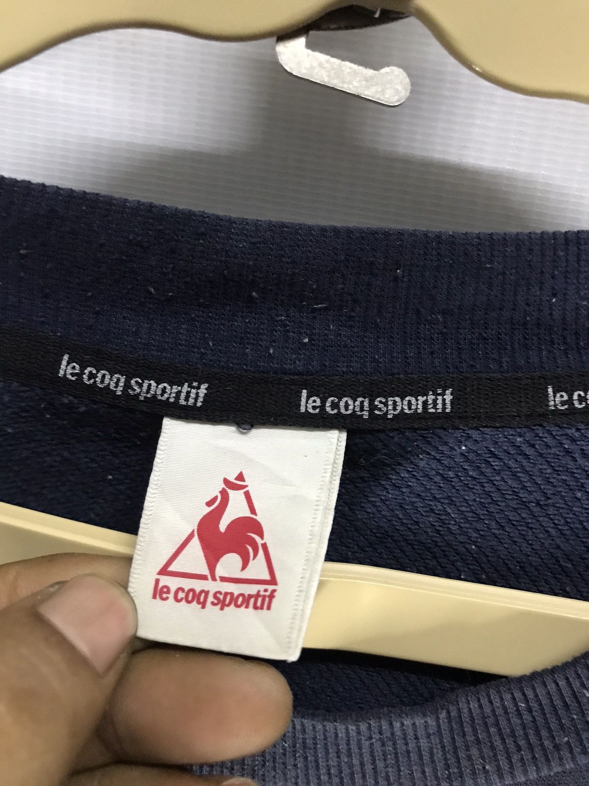 Le Coq Sportif Le coq spotif sweatshirt Size US L / EU 52-54 / 3 - 4 Thumbnail