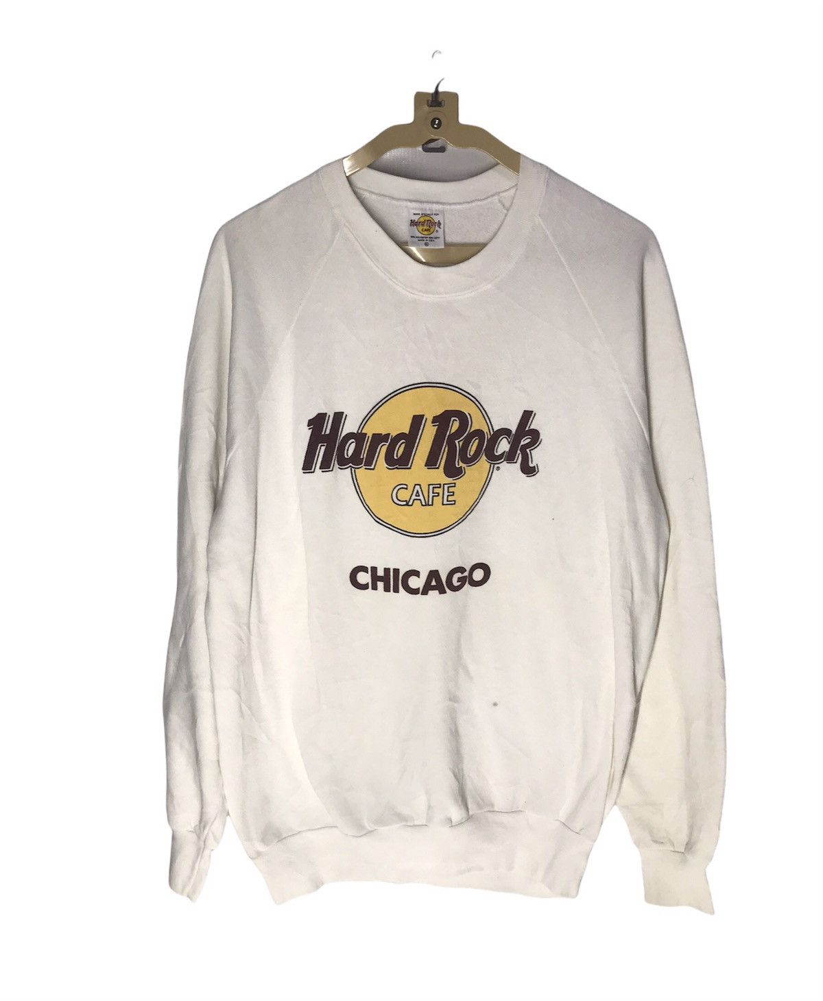 Hard Rock Cafe × Vintage Vintage Hard Rock Cafe Chicago crewneck sweatshirt usa Size US M / EU 48-50 / 2 - 1 Thumbnail