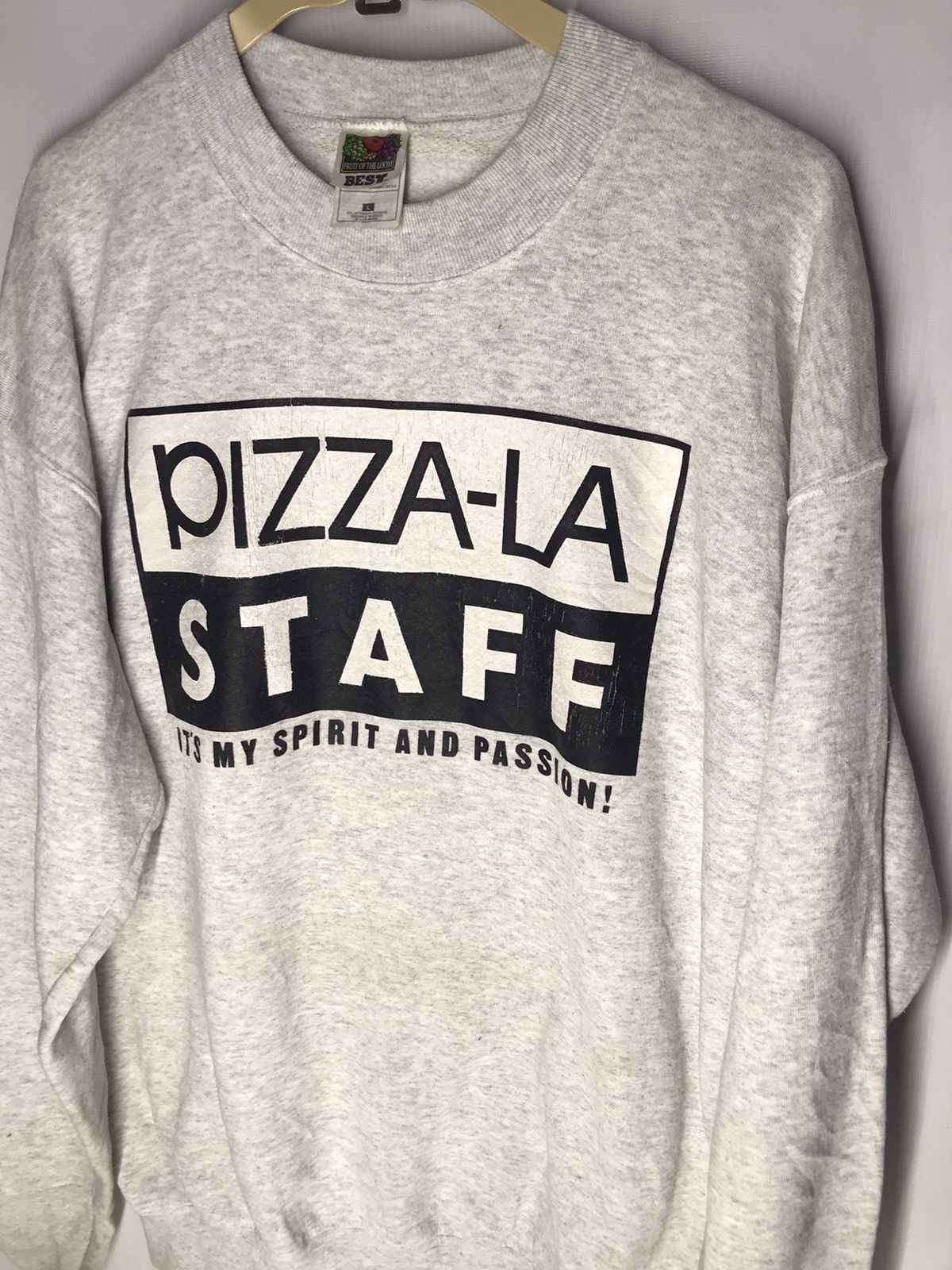 Fruit Of The Loom Pizza la sweatshirt by fruit of the loom Size US M / EU 48-50 / 2 - 5 Thumbnail