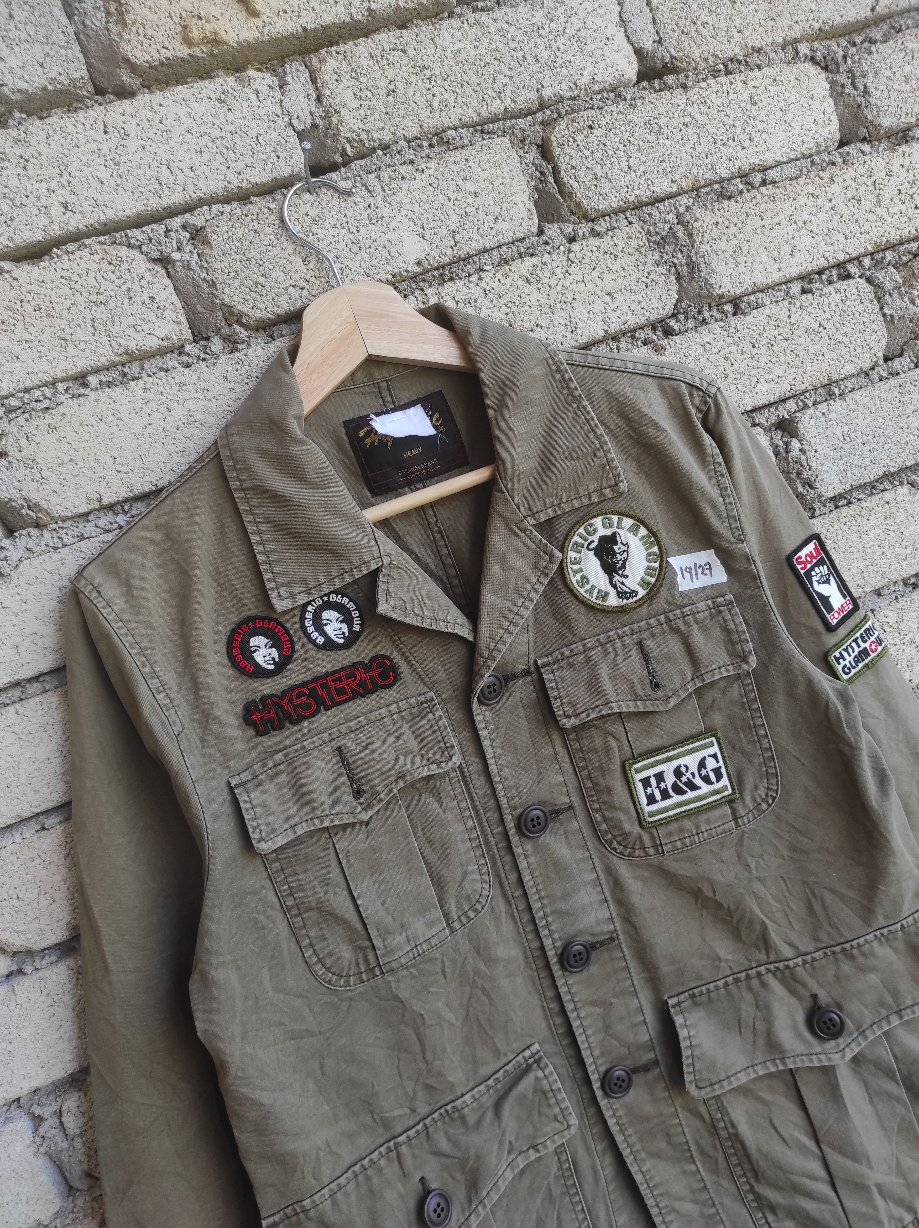 Hysteric Glamour hysteric glamour heavy military style heavy jacket Size US M / EU 48-50 / 2 - 4 Thumbnail