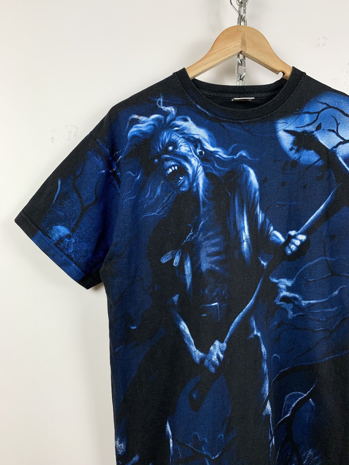 Band Tees Vintage Iron Maiden All Over Print Band T-Shirt Size US M / EU 48-50 / 2 - 4 Thumbnail