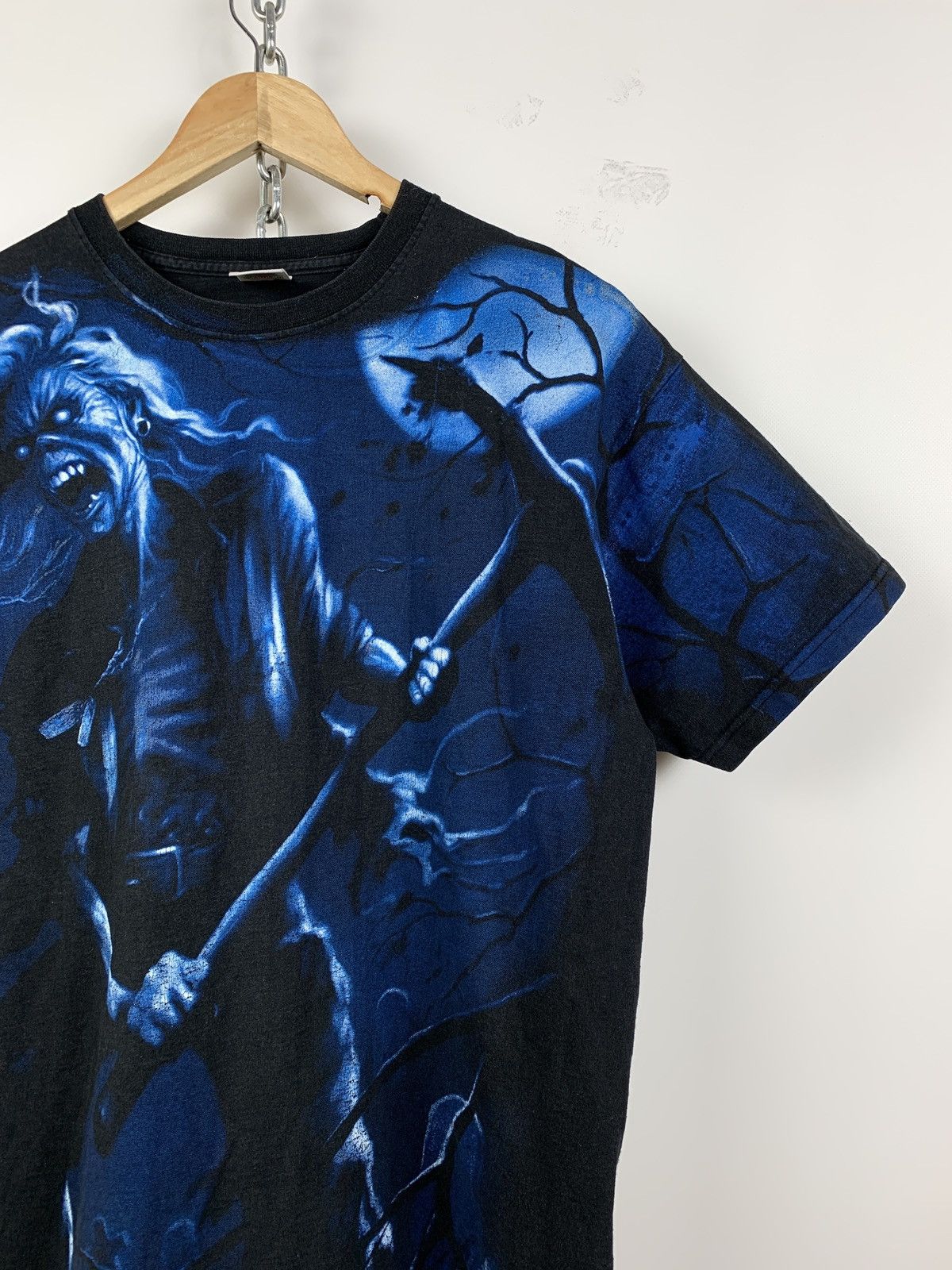 Band Tees Vintage Iron Maiden All Over Print Band T-Shirt Size US M / EU 48-50 / 2 - 5 Thumbnail