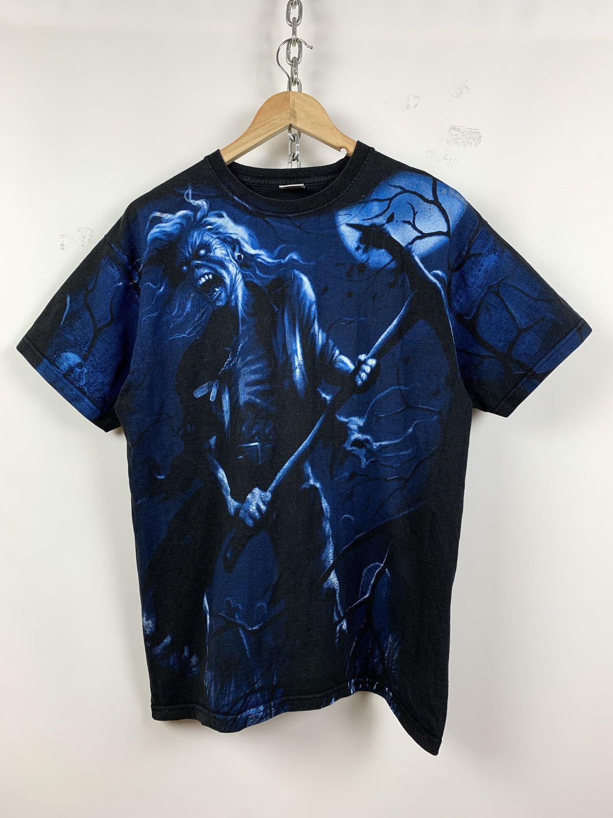 Band Tees Vintage Iron Maiden All Over Print Band T-Shirt Size US M / EU 48-50 / 2 - 2 Thumbnail