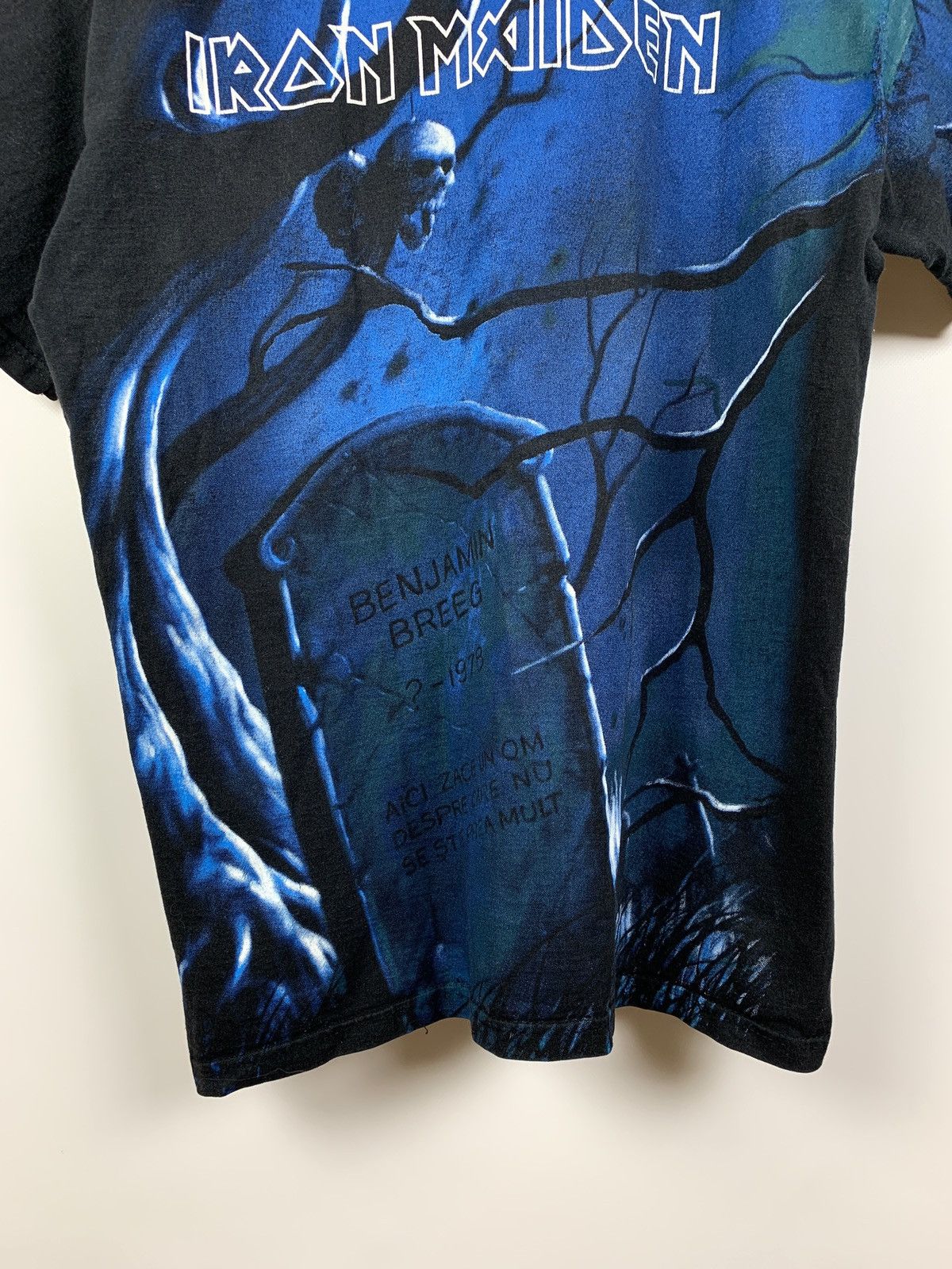 Band Tees Vintage Iron Maiden All Over Print Band T-Shirt Size US M / EU 48-50 / 2 - 11 Thumbnail