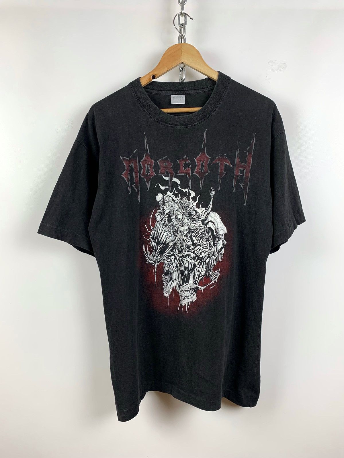Band Tees 1991 Vintage Morgoth Cursed Band Metal T-Shirt Size US L / EU 52-54 / 3 - 1 Thumbnail