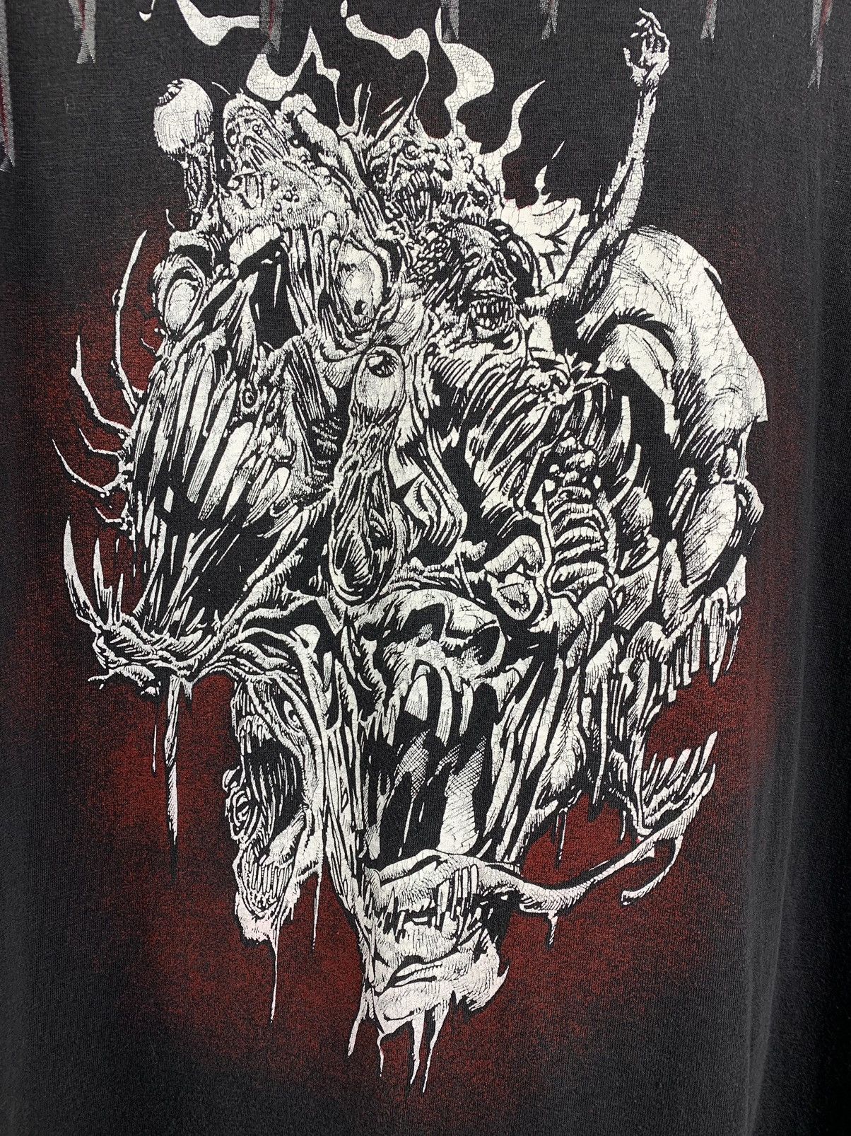 Band Tees 1991 Vintage Morgoth Cursed Band Metal T-Shirt Size US L / EU 52-54 / 3 - 7 Thumbnail