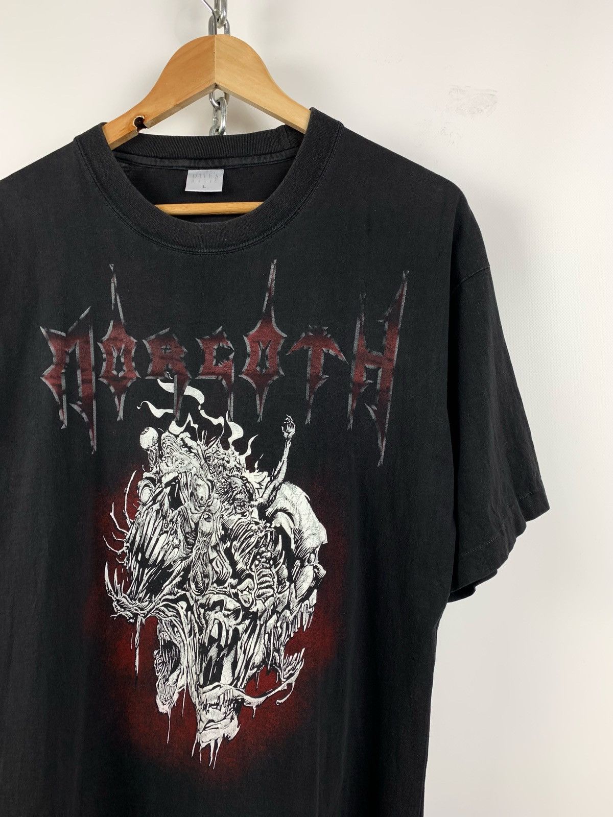 Band Tees 1991 Vintage Morgoth Cursed Band Metal T-Shirt Size US L / EU 52-54 / 3 - 4 Thumbnail