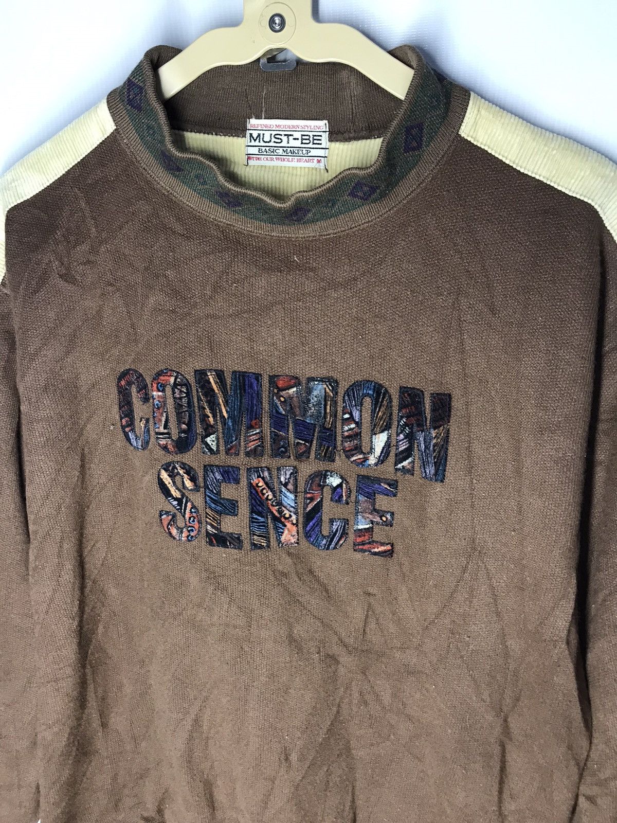 Japanese Brand Spellout sweatshirt by must-be Size US M / EU 48-50 / 2 - 3 Thumbnail