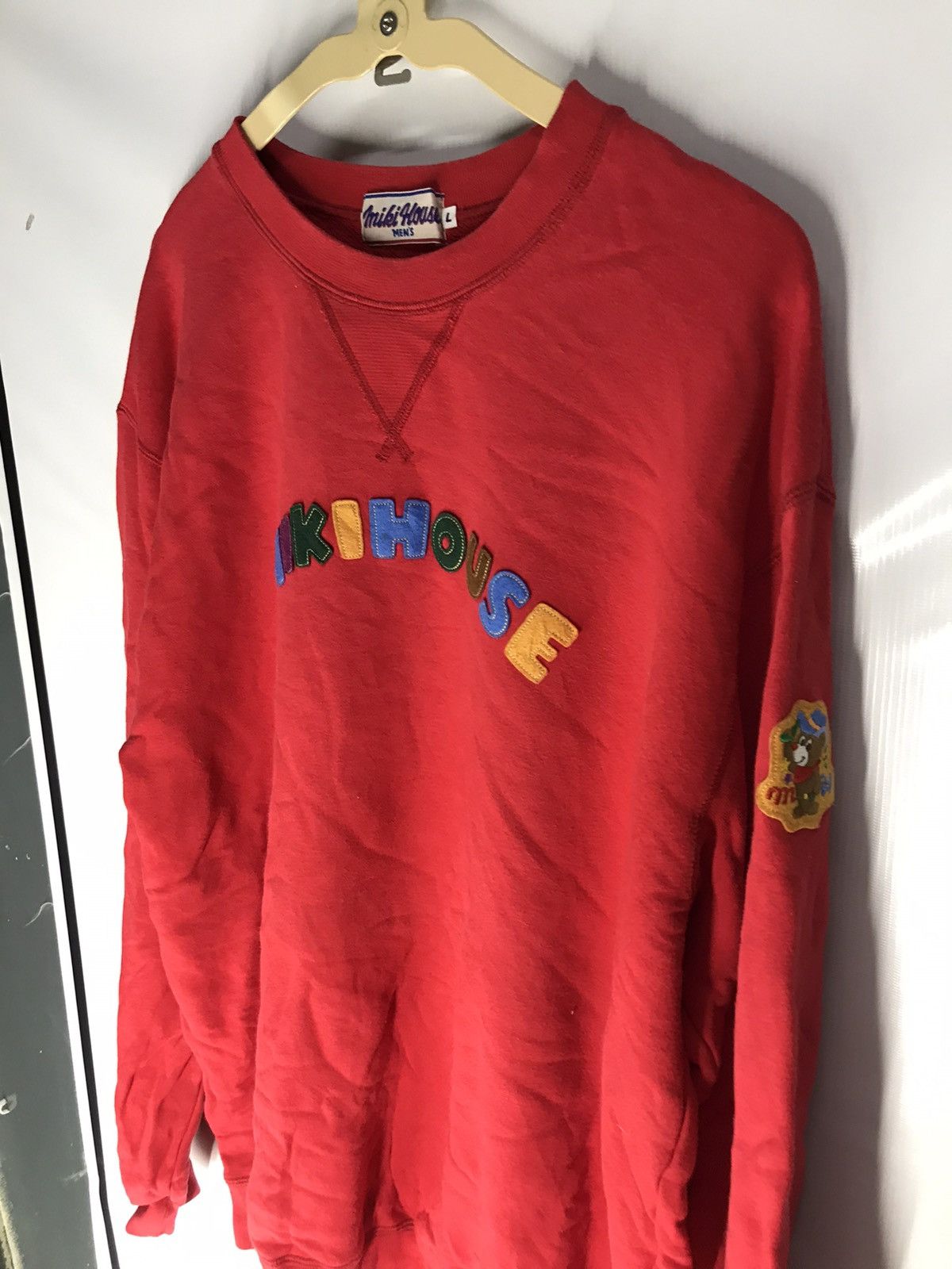 Japanese Brand Miki house spellout crewneck sweatshirt Size US L / EU 52-54 / 3 - 5 Thumbnail