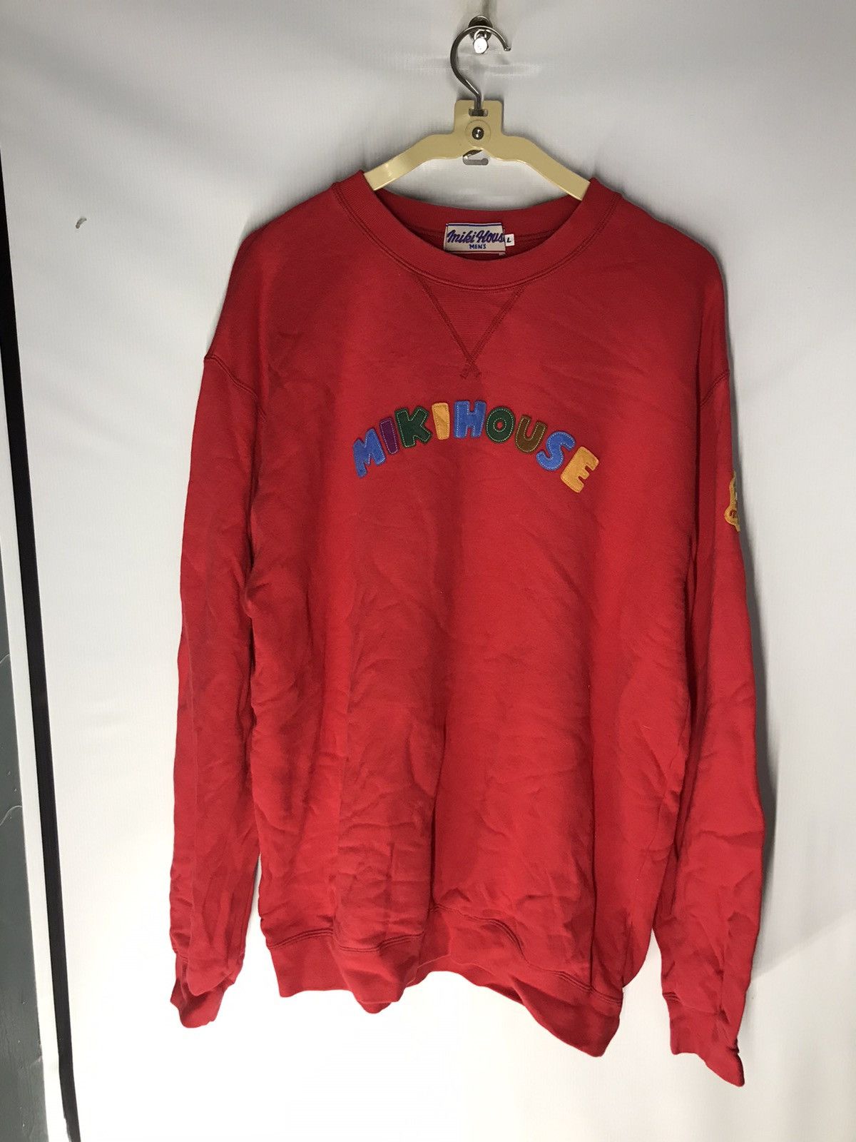 Japanese Brand Miki house spellout crewneck sweatshirt Size US L / EU 52-54 / 3 - 6 Thumbnail