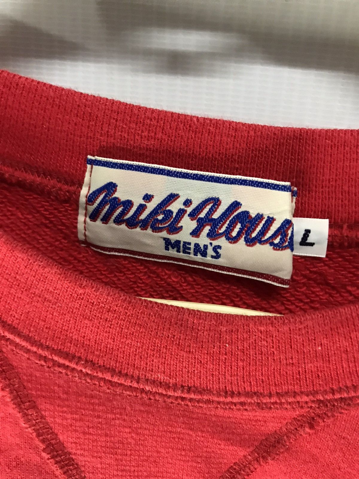 Japanese Brand Miki house spellout crewneck sweatshirt Size US L / EU 52-54 / 3 - 3 Thumbnail