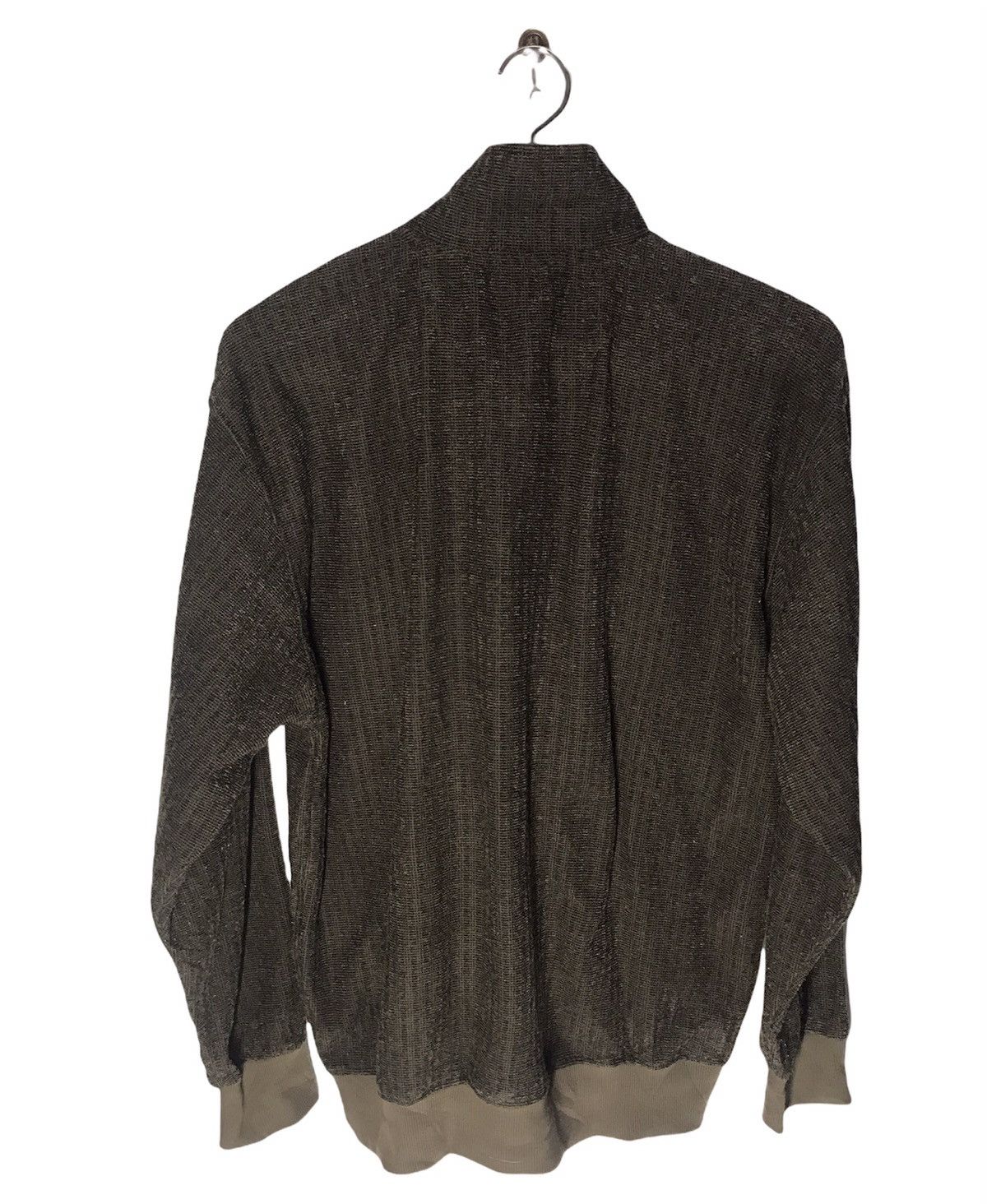 Japanese Brand Knit sweatshirt half zipper by Troy bros Size US M / EU 48-50 / 2 - 2 Thumbnail