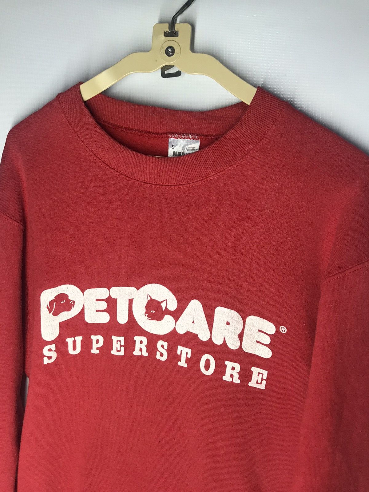 Fruit Of The Loom × Vintage Vintage patcare sweatshirt made in usa Size US S / EU 44-46 / 1 - 4 Thumbnail