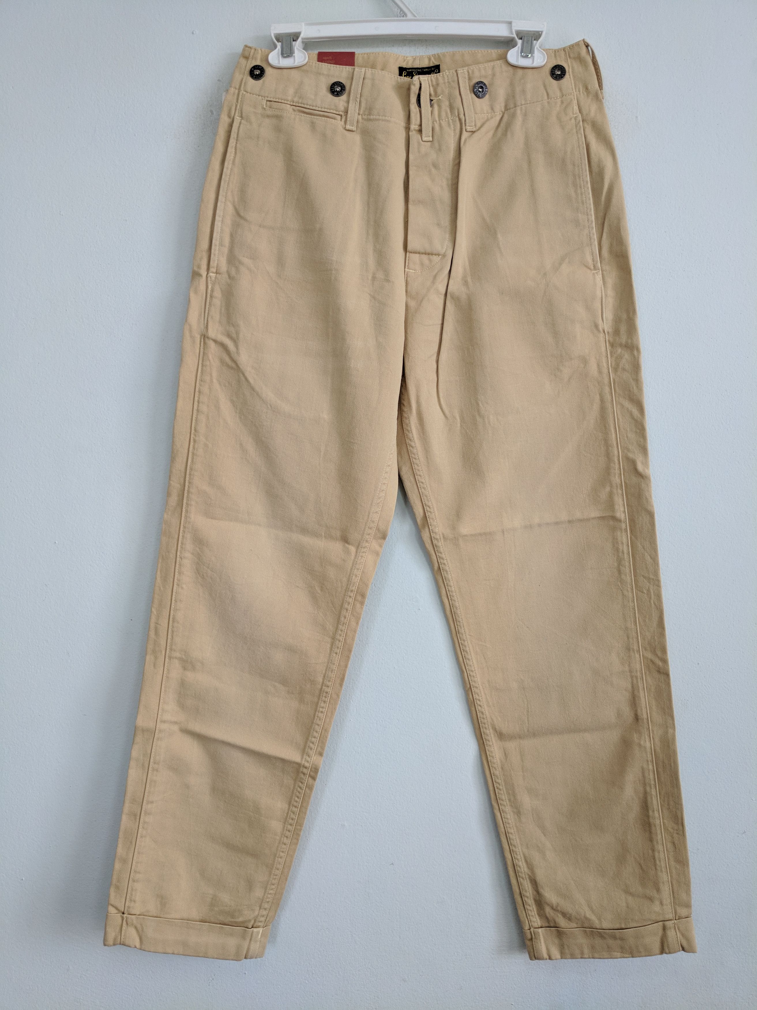 Levi's Levis LVC vintage clothing San Francisco deadstock khakis chino 1920s style pants size 29 30 Size US 29 - 2 Preview