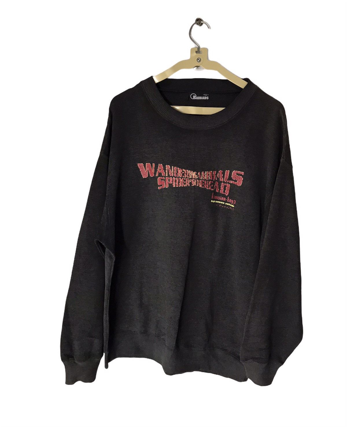 Japanese Brand × Vintage Vintage barbads sweatshirt crewneck Size US L / EU 52-54 / 3 - 1 Thumbnail