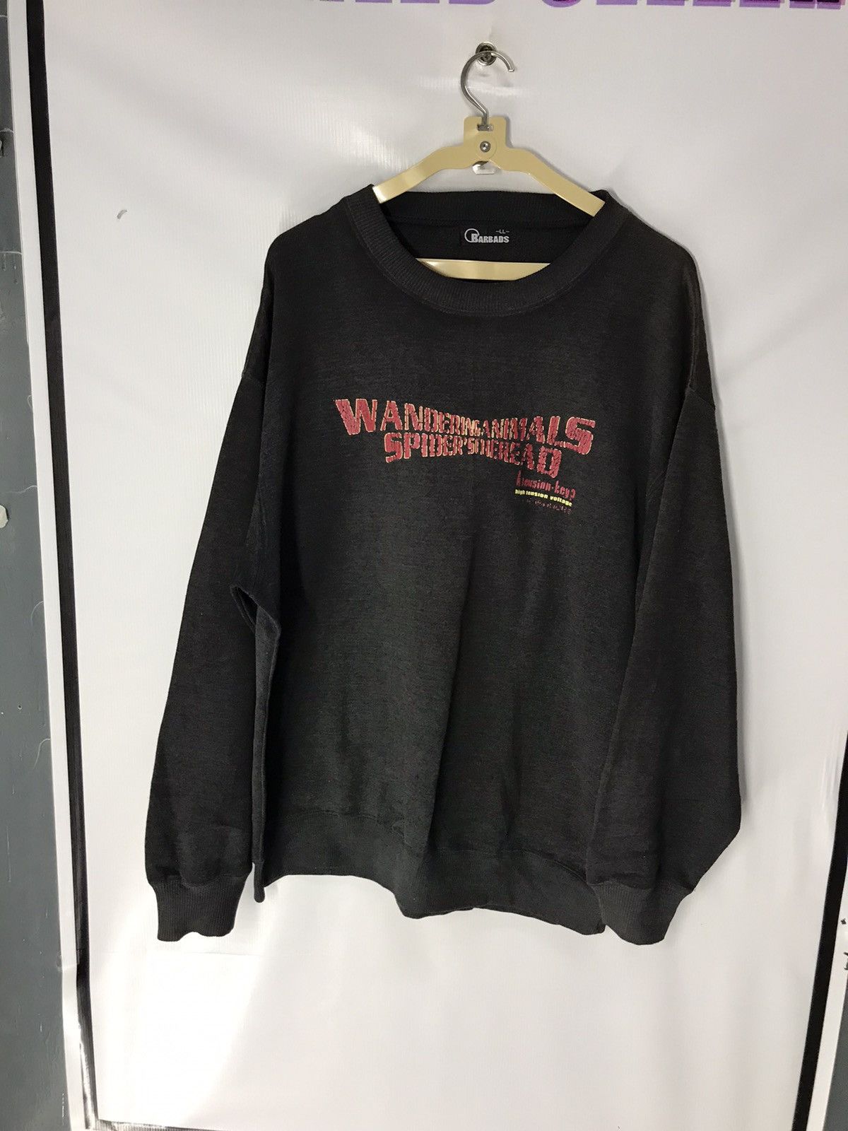 Japanese Brand × Vintage Vintage barbads sweatshirt crewneck Size US L / EU 52-54 / 3 - 5 Thumbnail
