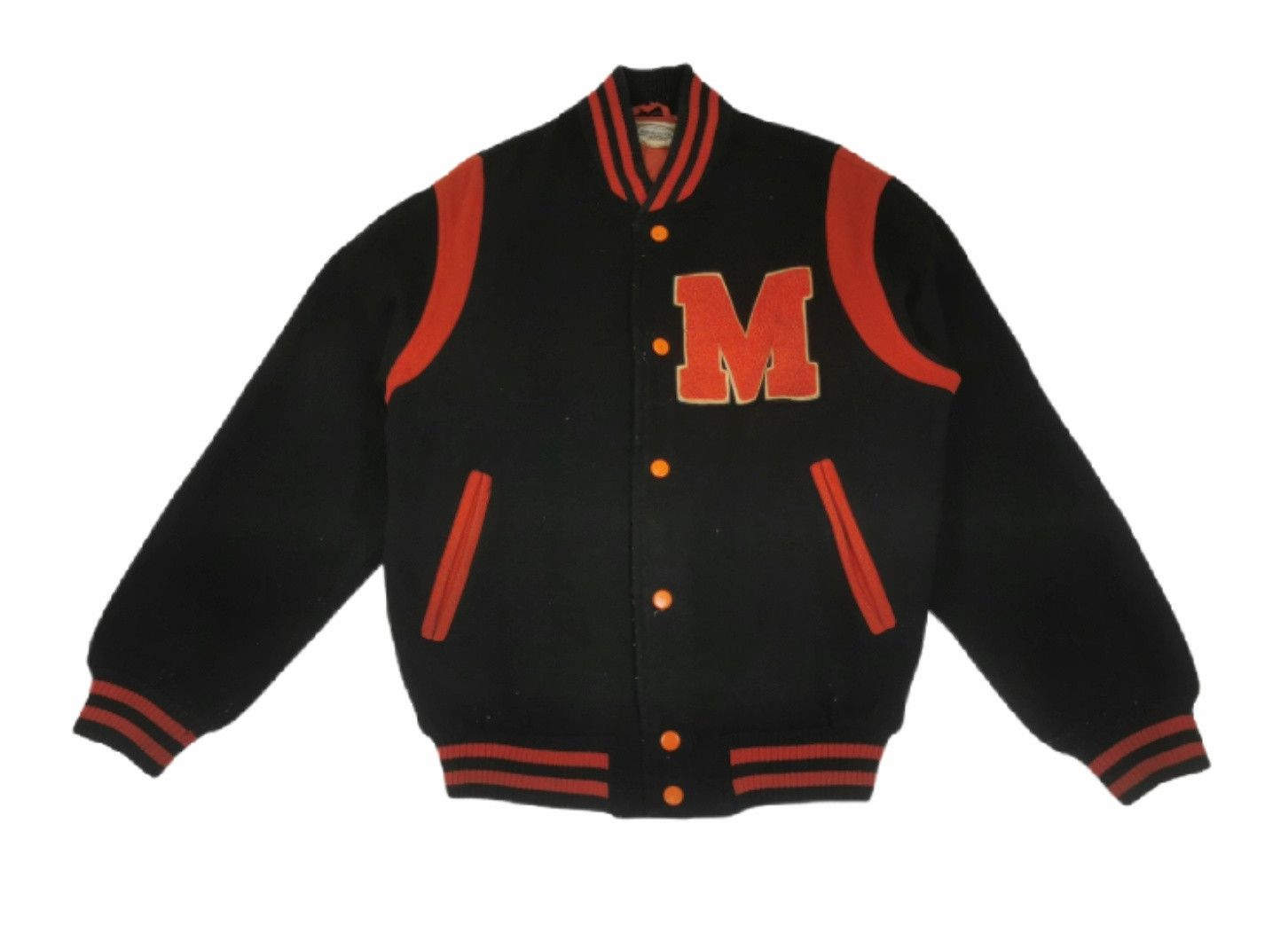 Vintage Letterman Micheal Jackson Varsity Jacket