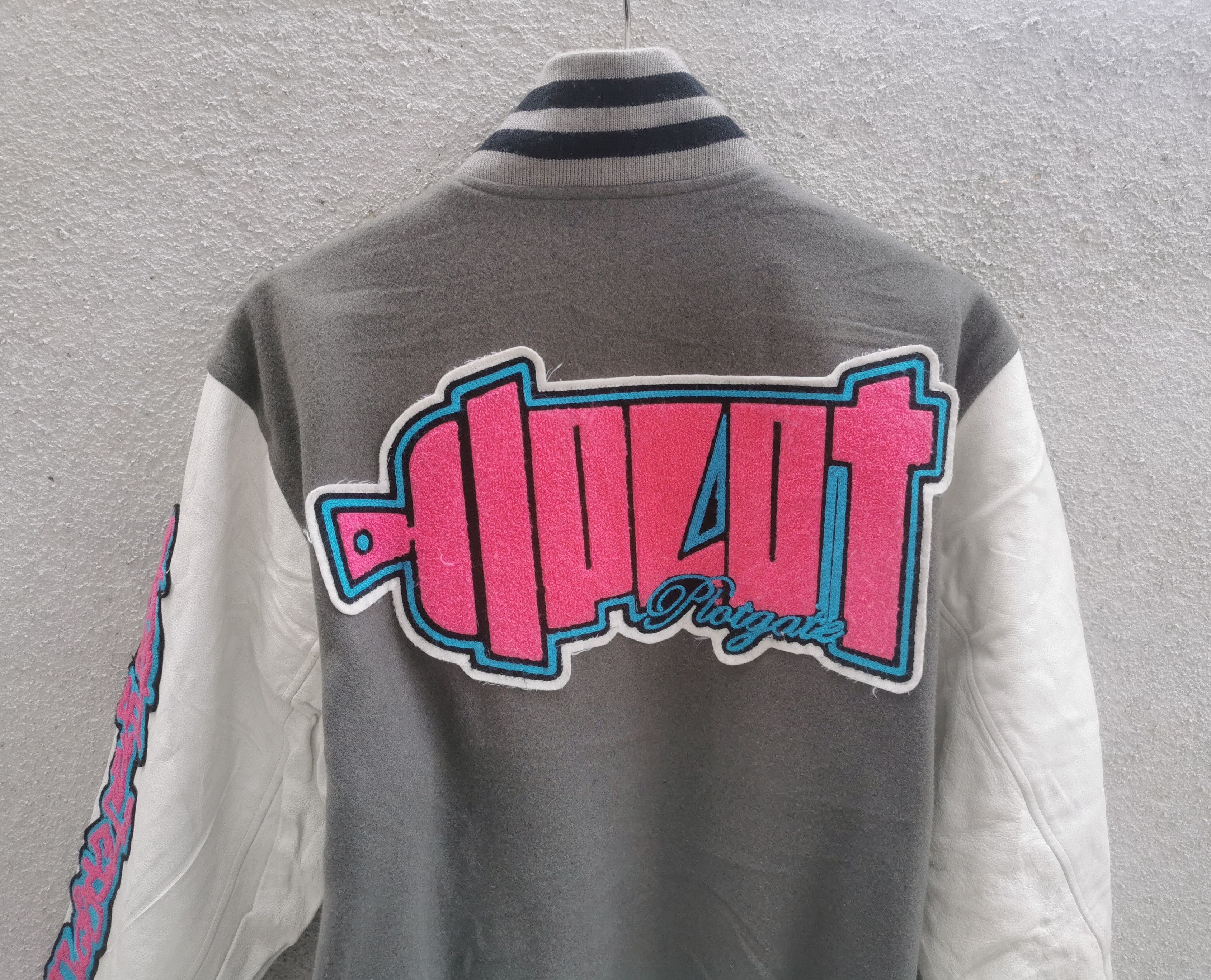 BIGI Plotgate Hip Hop Leather Varsity Jacket Size US M / EU 48-50 / 2 - 9 Thumbnail