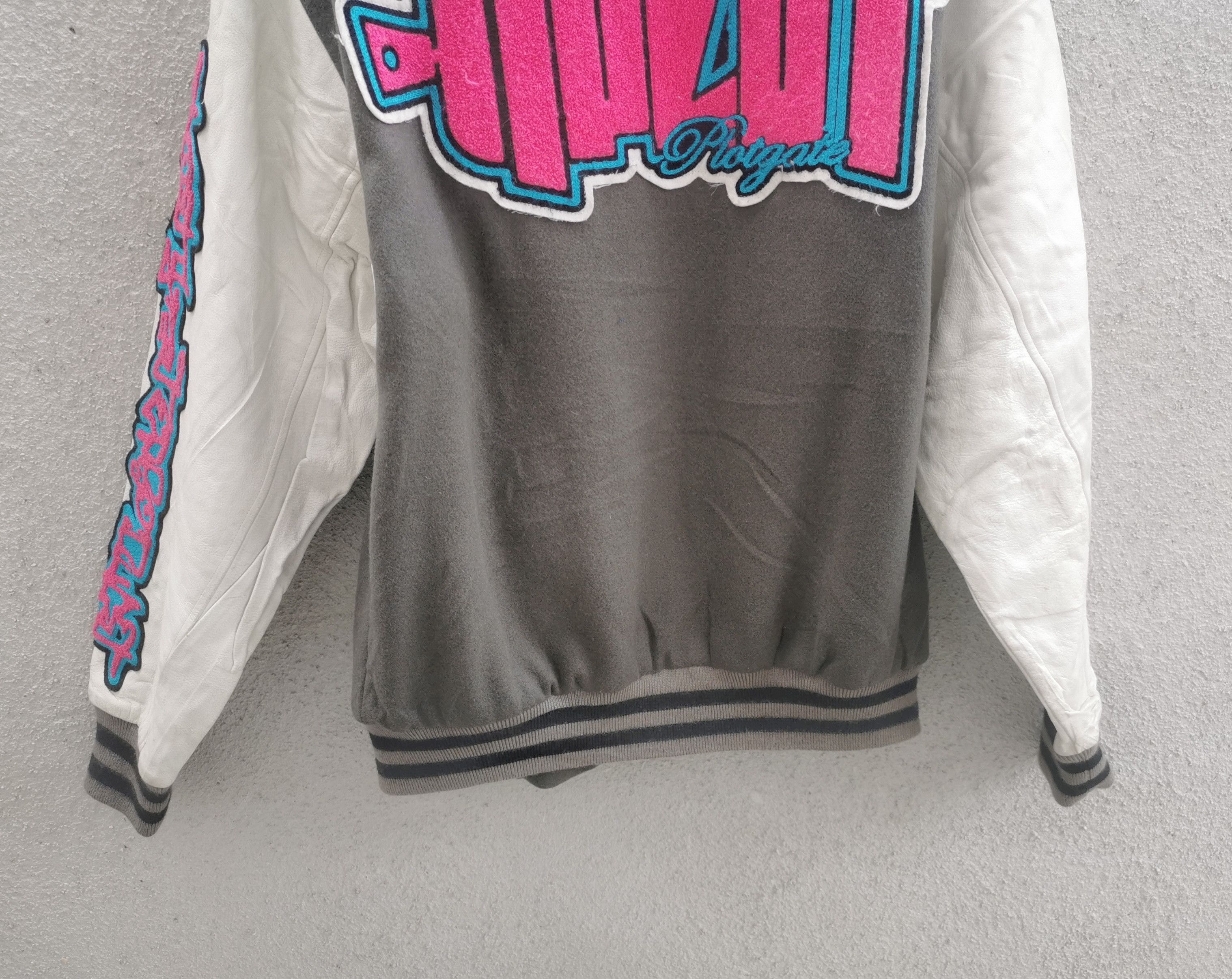 BIGI Plotgate Hip Hop Leather Varsity Jacket Size US M / EU 48-50 / 2 - 5 Thumbnail