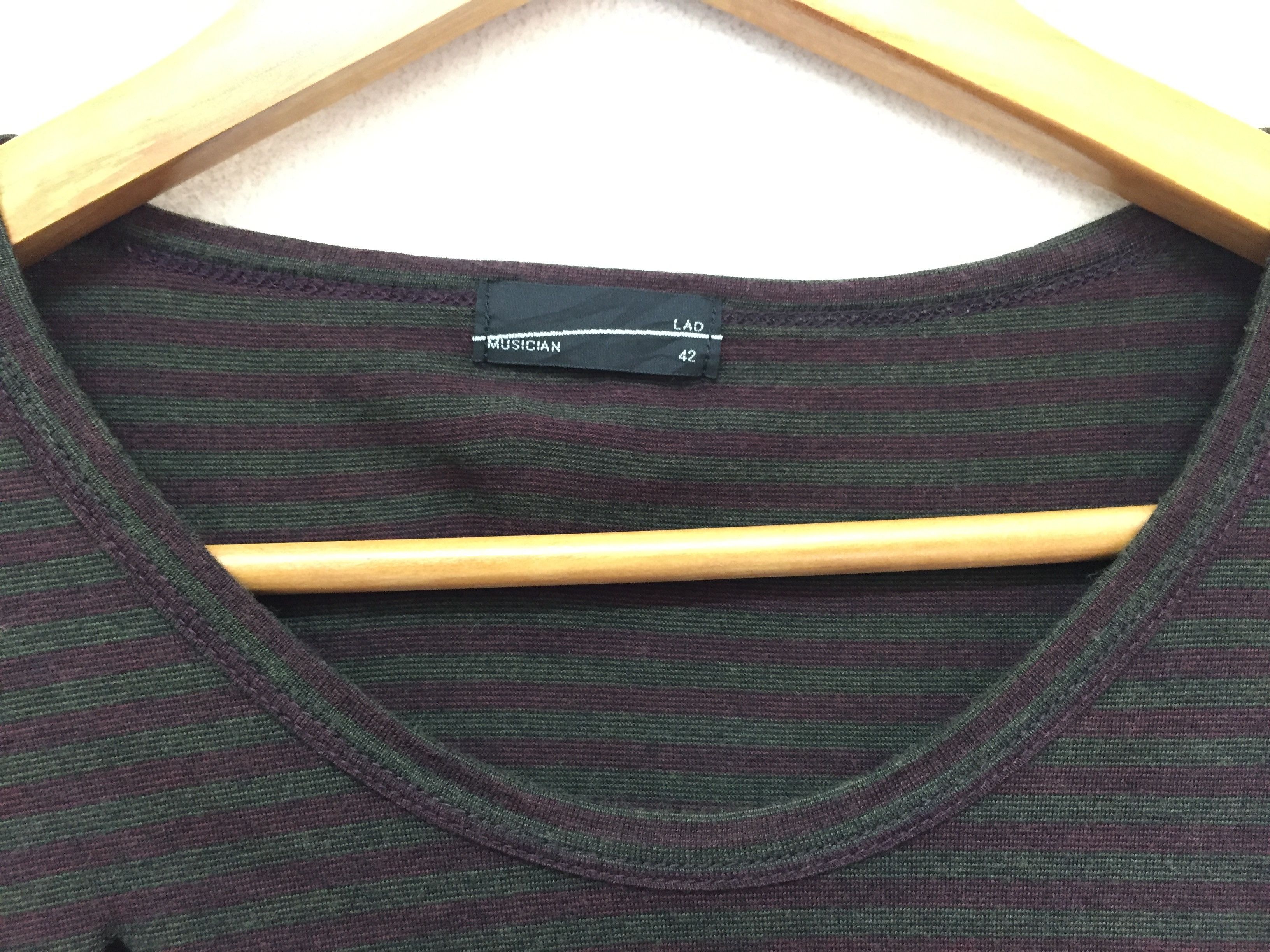 Fender × Lad Musician LAD MUSICIAN stripe Fender Distress tee Size US L / EU 52-54 / 3 - 9 Thumbnail