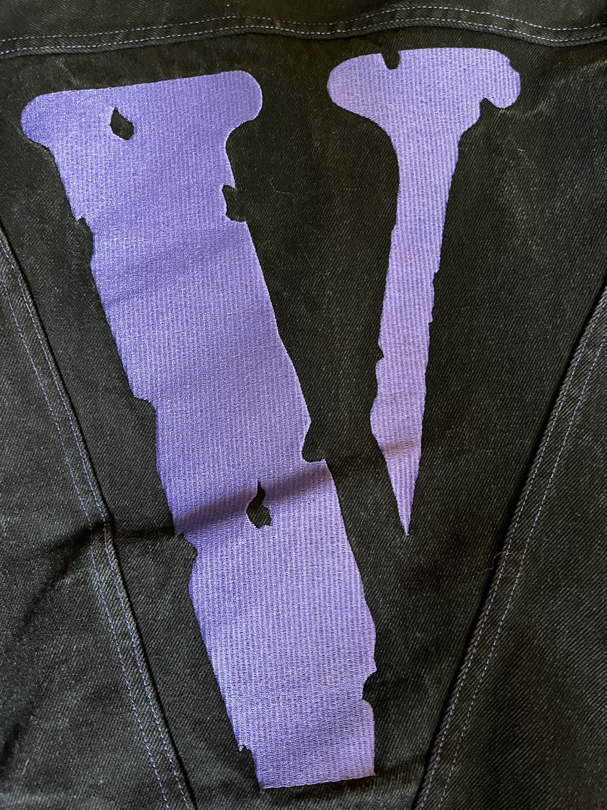 Vlone Vlone friends jacket black/purple 2018 Size US XL / EU 56 / 4 - 4 Thumbnail