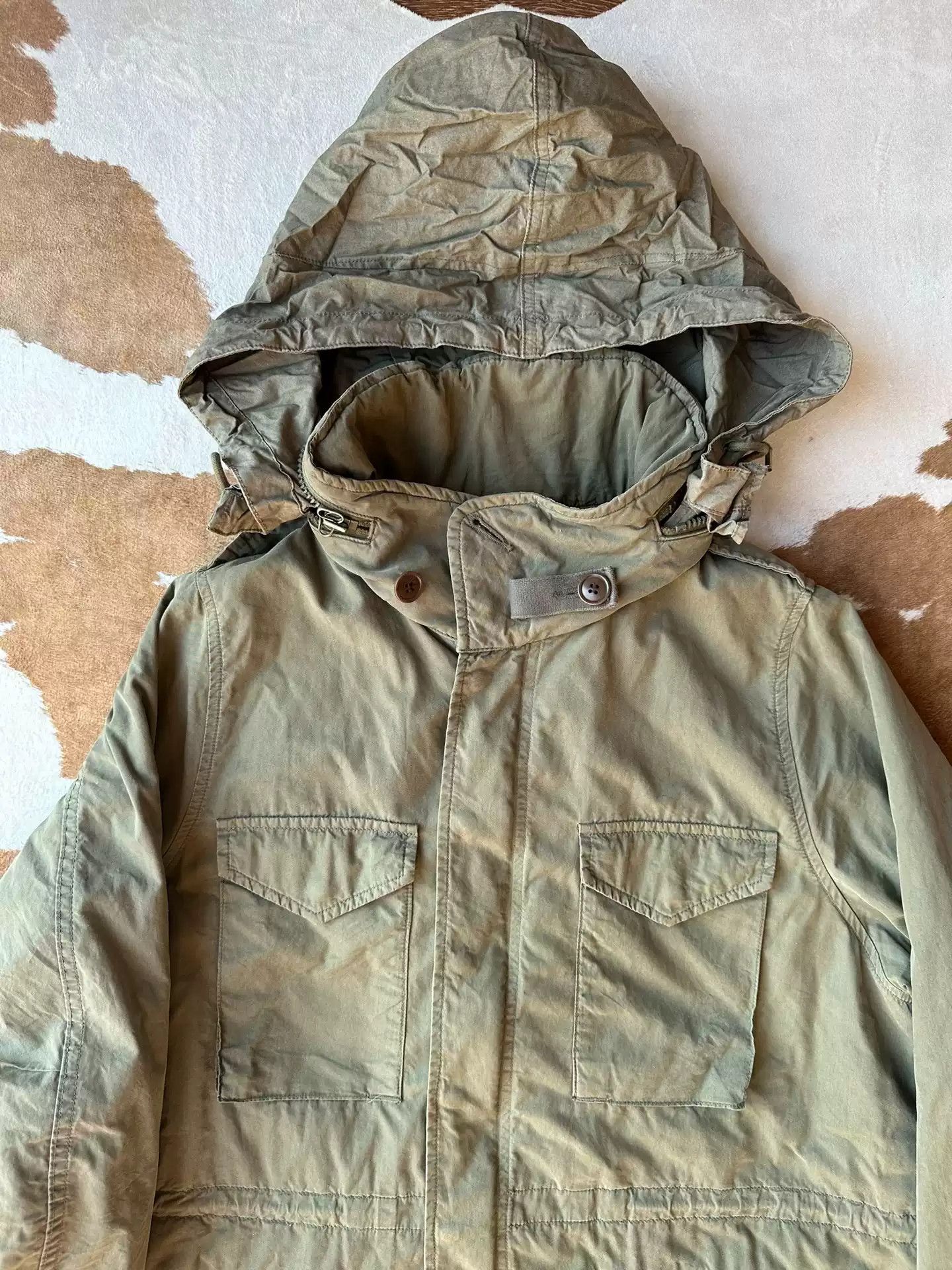 image of Visvim 18Ss Bickle Jkt Giza M65 in Green, Men's (Size Medium)