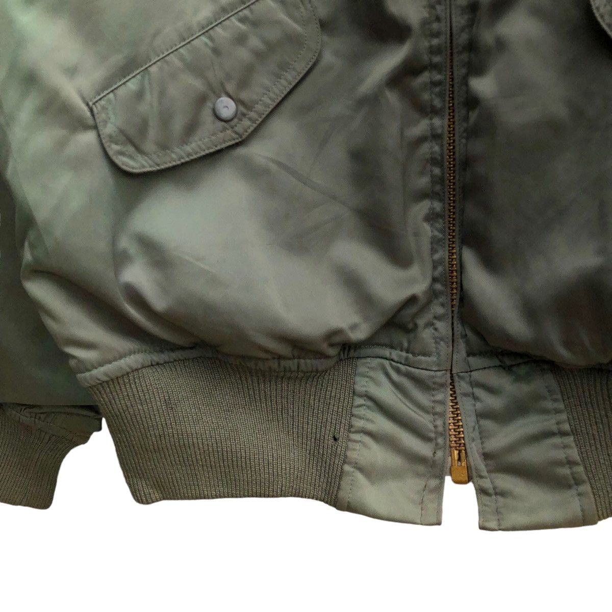 Buzz Rickson's Vintage 70s MA 1 Bomber jacket Talon Zip Size US M / EU 48-50 / 2 - 9 Thumbnail