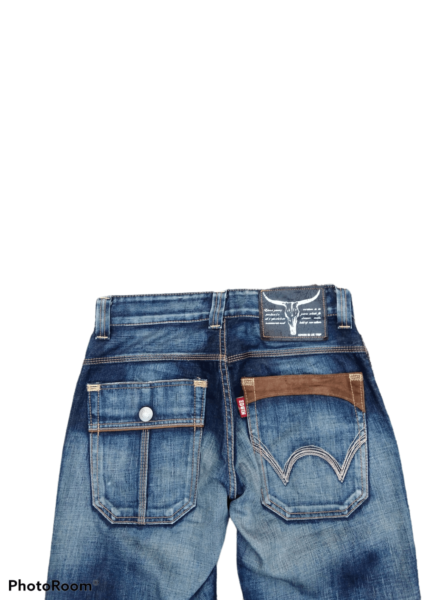 Japanese Brand BUSHPANTS TACTICAL MULTIPOCKET EDWIN MADE IN JAPAN Size US 30 / EU 46 - 4 Thumbnail