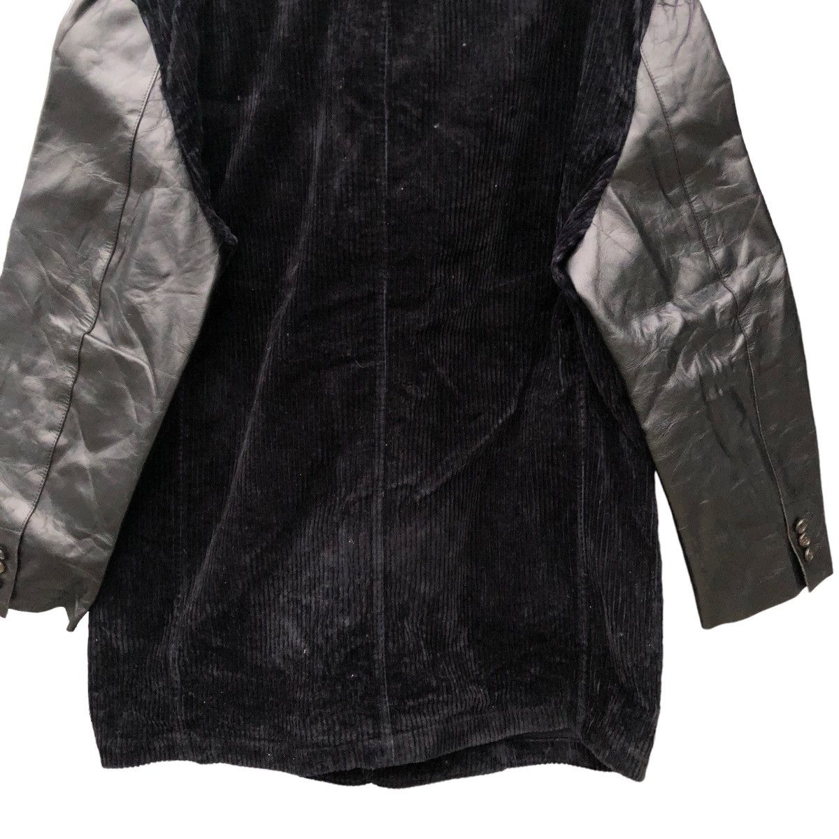 Comme des Garcons Homme Plus AD1995 CDGH sleeve leather corduroy coat Size US M / EU 48-50 / 2 - 10 Thumbnail