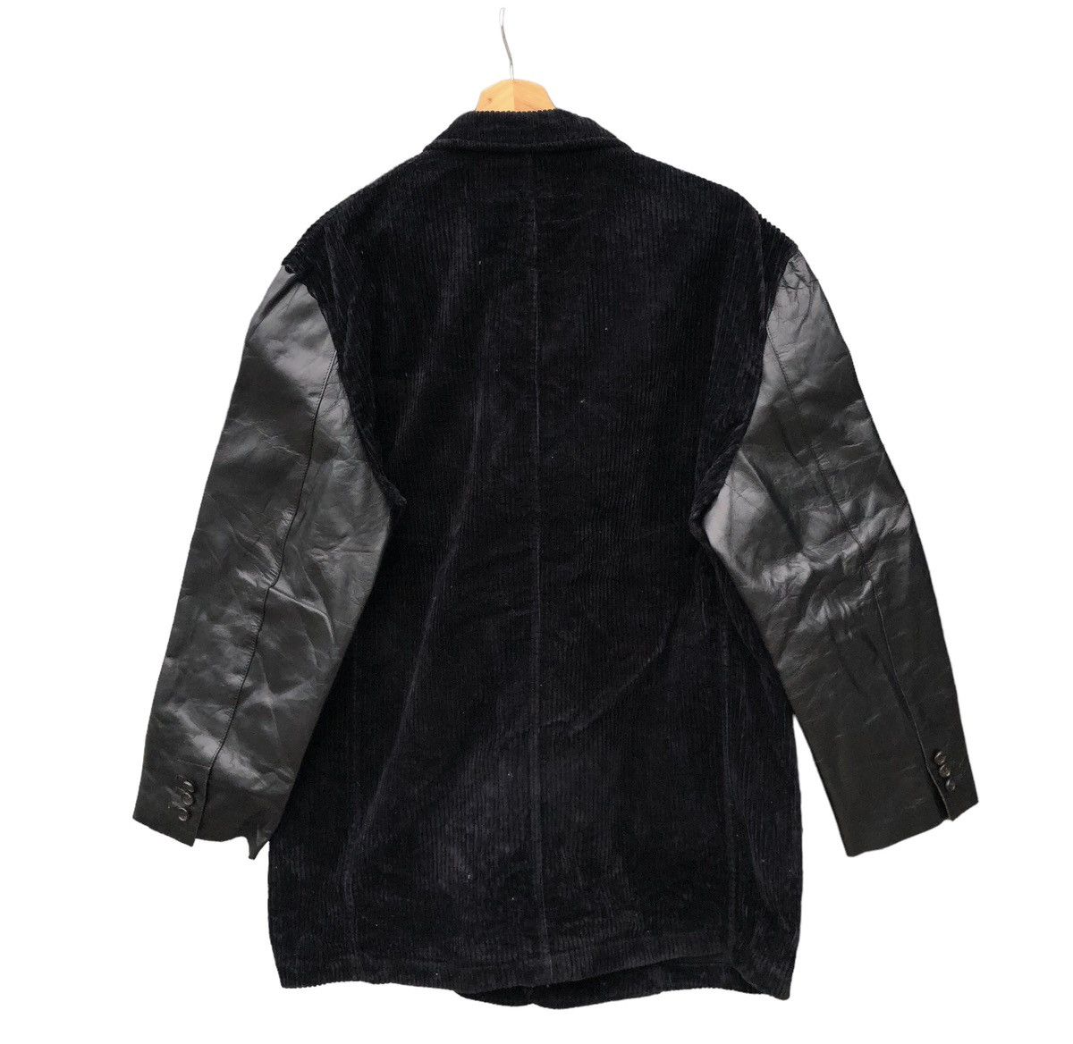 Comme des Garcons Homme Plus AD1995 CDGH sleeve leather corduroy coat Size US M / EU 48-50 / 2 - 8 Thumbnail