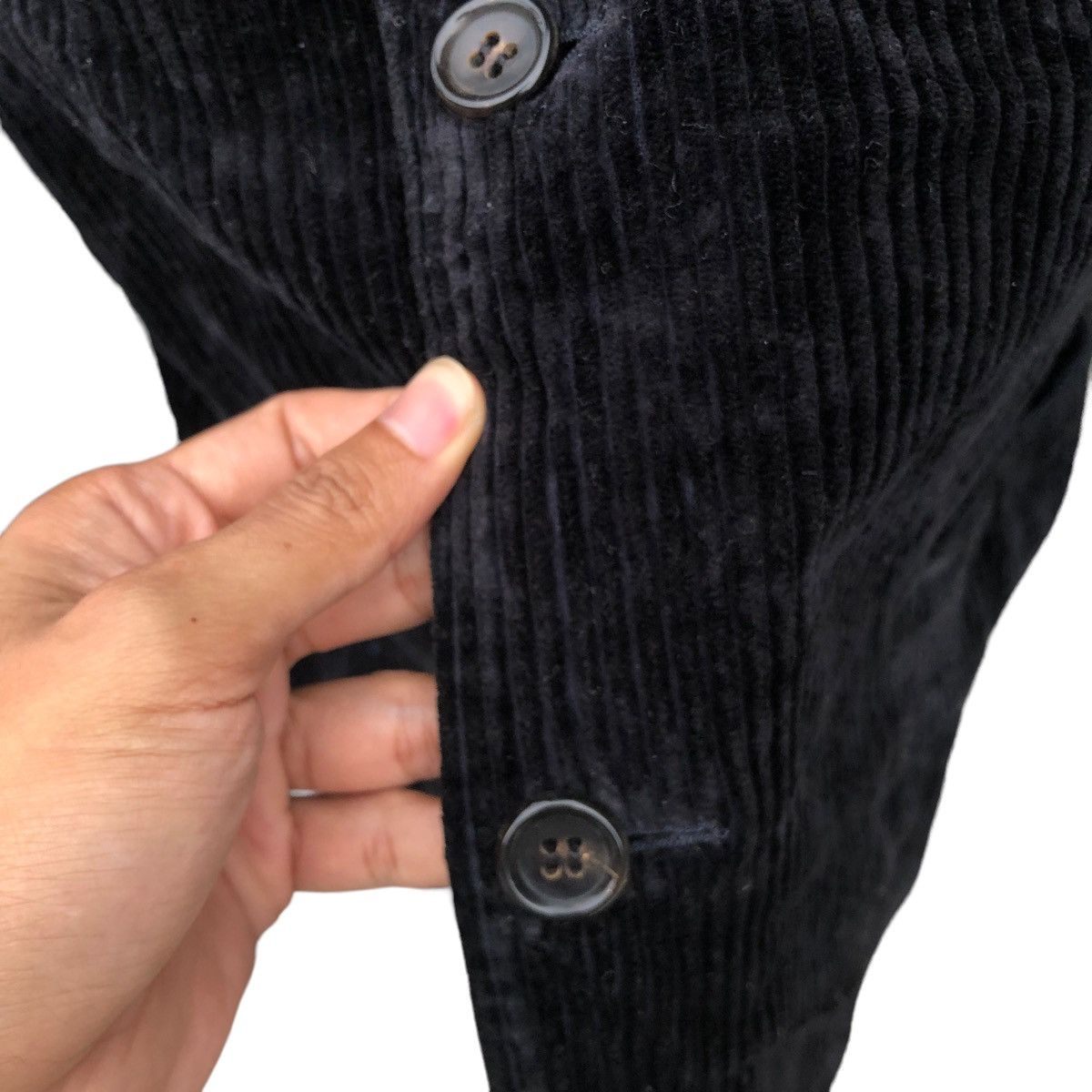 Comme des Garcons Homme Plus AD1995 CDGH sleeve leather corduroy coat Size US M / EU 48-50 / 2 - 6 Thumbnail