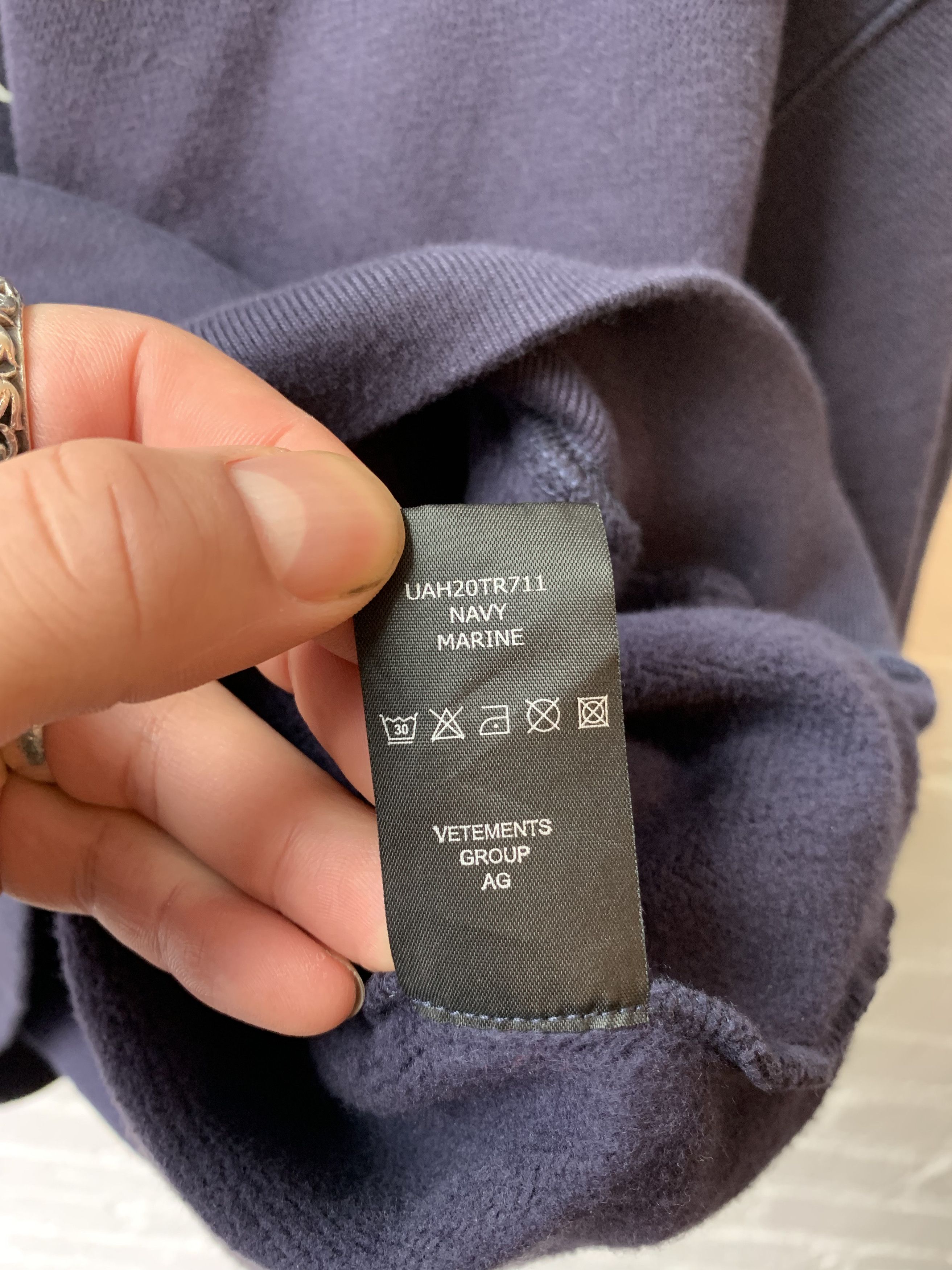 Vetements Vetements Demna Unavailable University Edition Hoodie Sz M Size US M / EU 48-50 / 2 - 8 Thumbnail