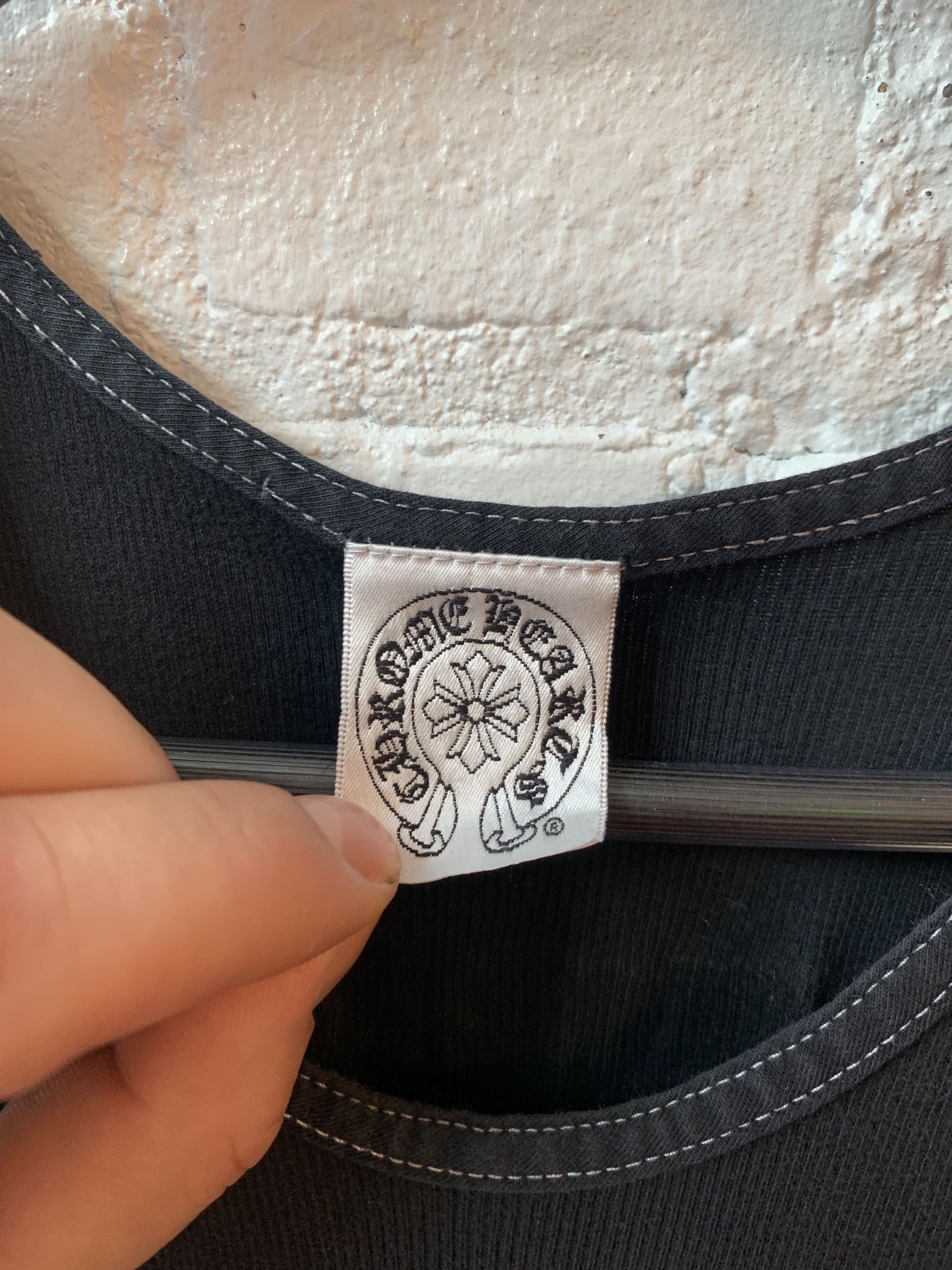 Chrome Hearts × Vintage Chrome Hearts Fuck You / Cross Tank Top Sz M Size US M / EU 48-50 / 2 - 4 Thumbnail
