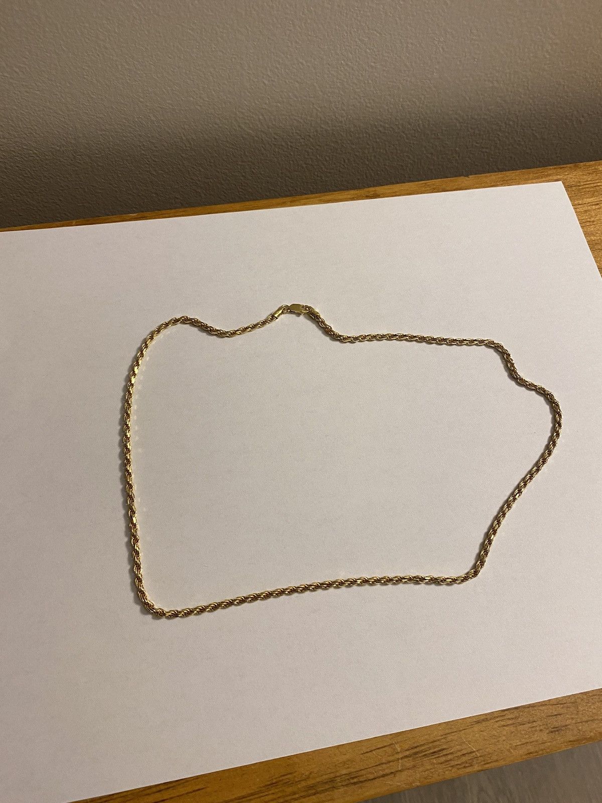 Other Jaxxon gold vermeil rope chain 20” Size ONE SIZE - 2 Thumbnail