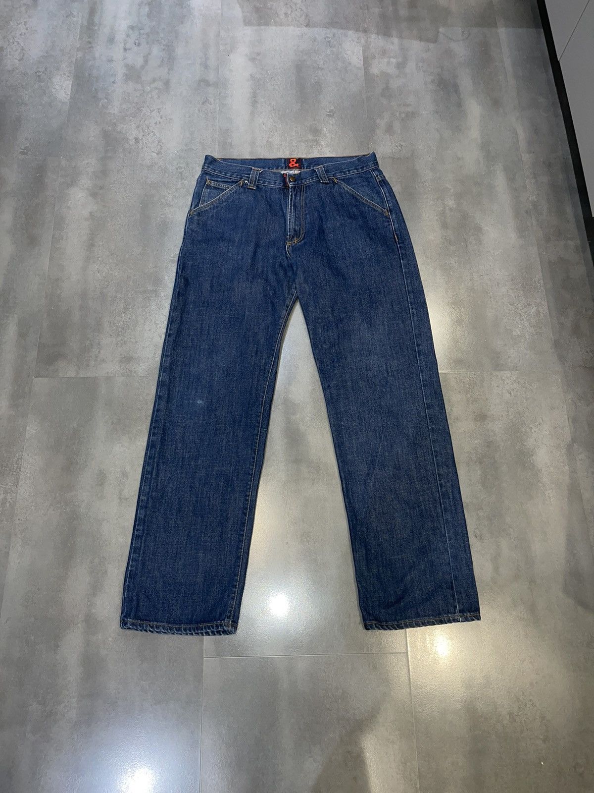 Archive Dolce & Gabbana Indigo Denim Work Pants - Bottoms