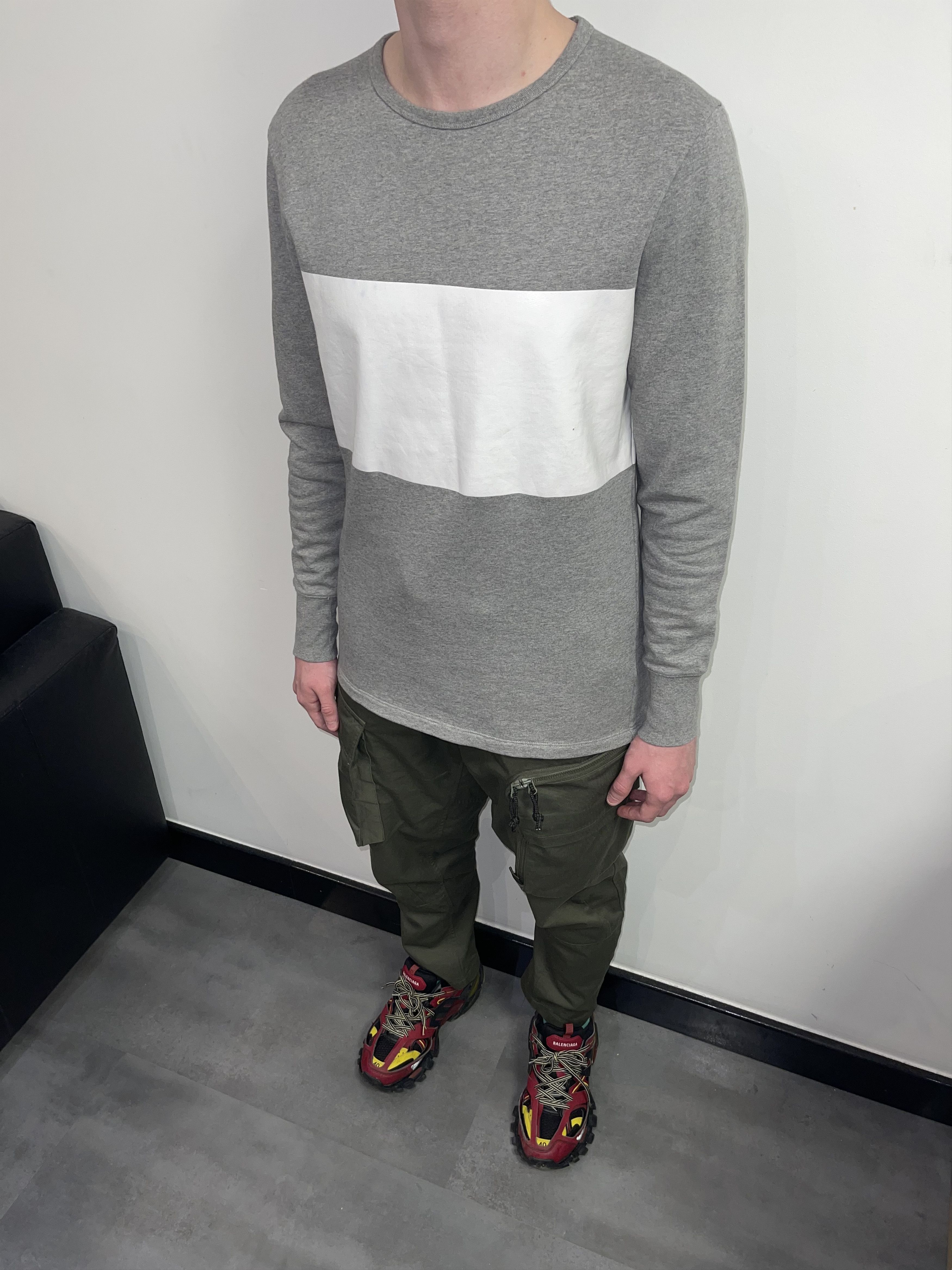 Acne Studios SS17 Acne Studios Finish Rugby Striped Crewneck Size US M / EU 48-50 / 2 - 7 Thumbnail