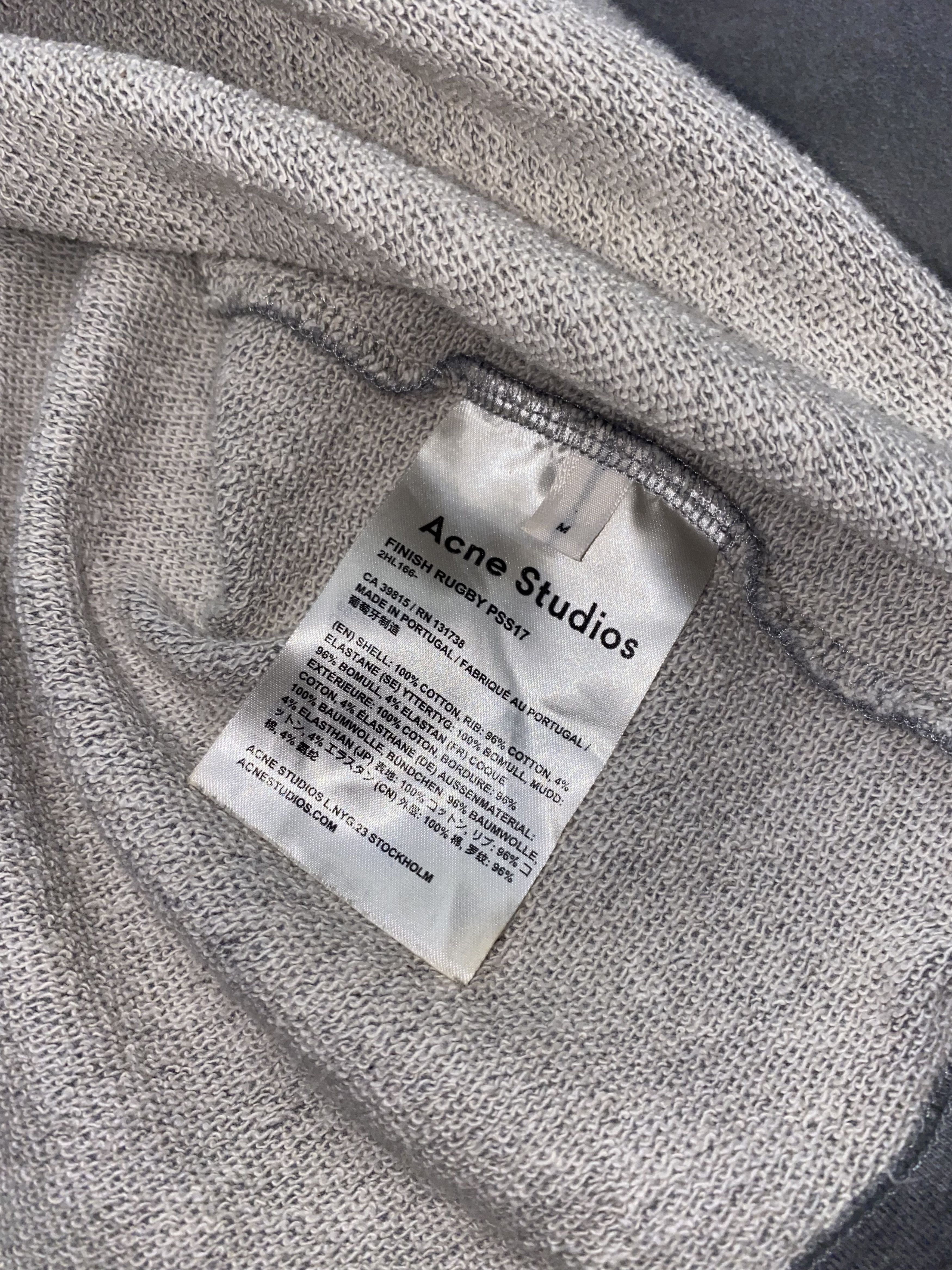 Acne Studios SS17 Acne Studios Finish Rugby Striped Crewneck Size US M / EU 48-50 / 2 - 14 Thumbnail