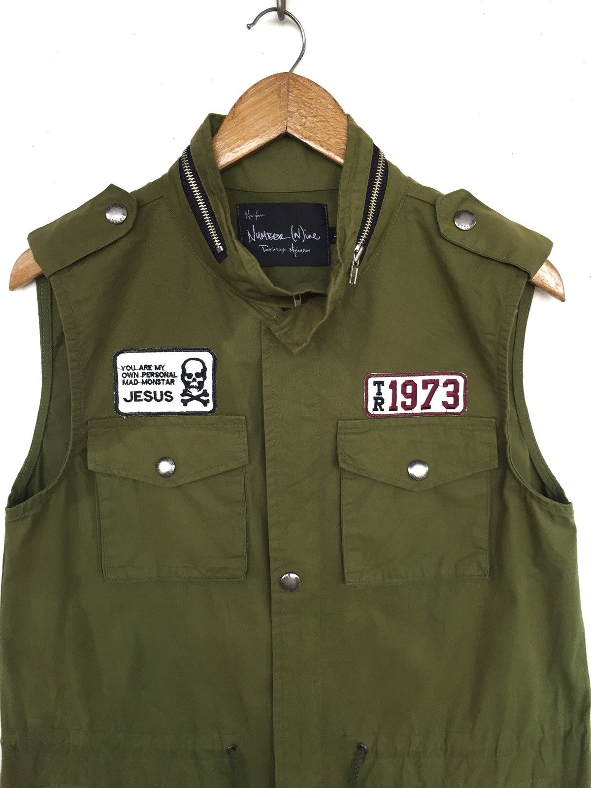 Number (N)ine OG Number (N)ine Military 4 Pocket Tactical Vest Size US M / EU 48-50 / 2 - 2 Thumbnail